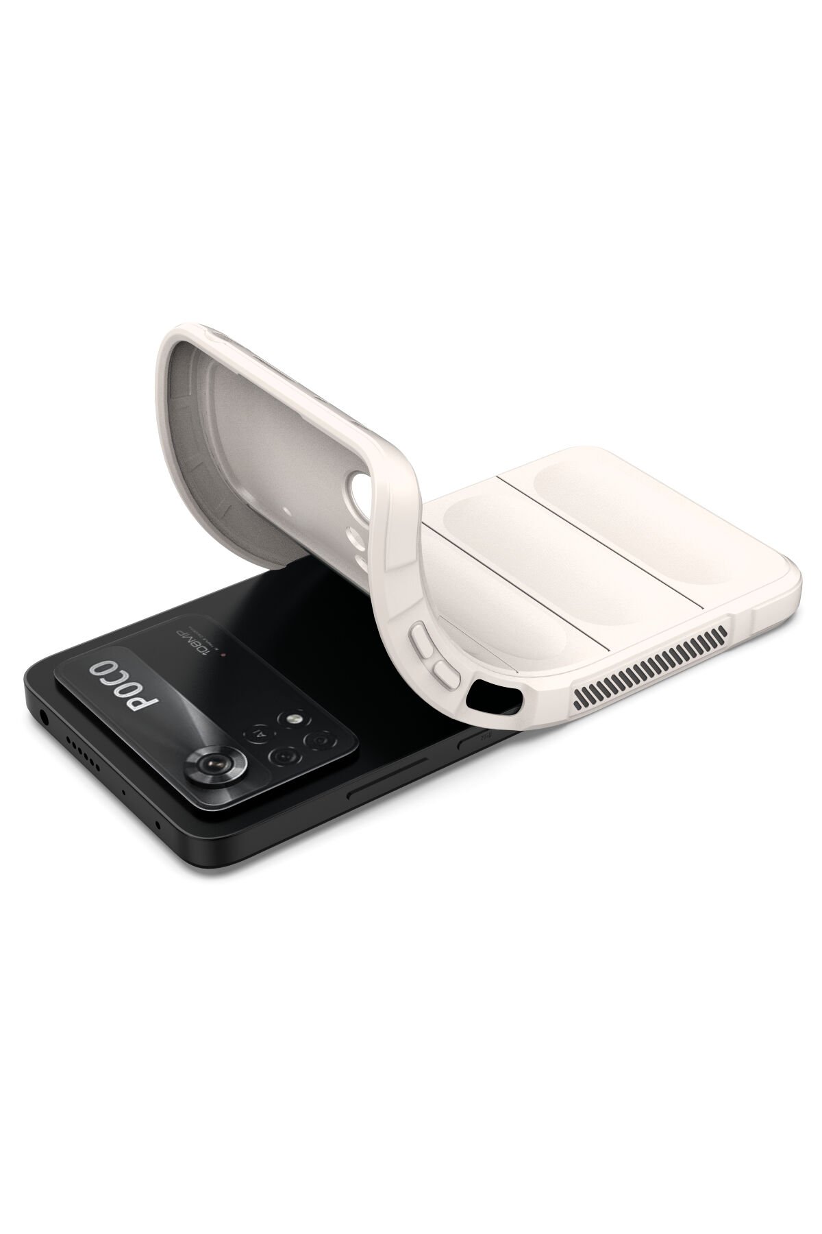 Newface Xiaomi Poco X4 Pro 5G Kılıf Optimum Silikon - Siyah