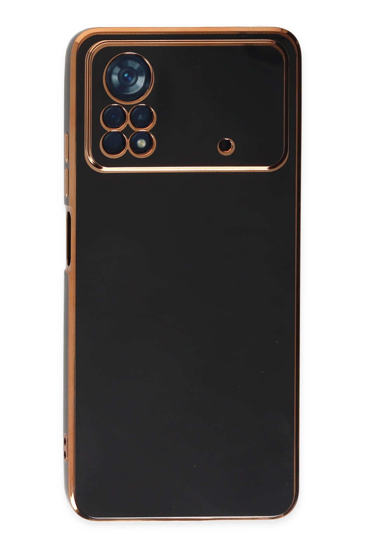 Newface Xiaomi Poco X4 Pro 5G Kılıf First Silikon - Siyah