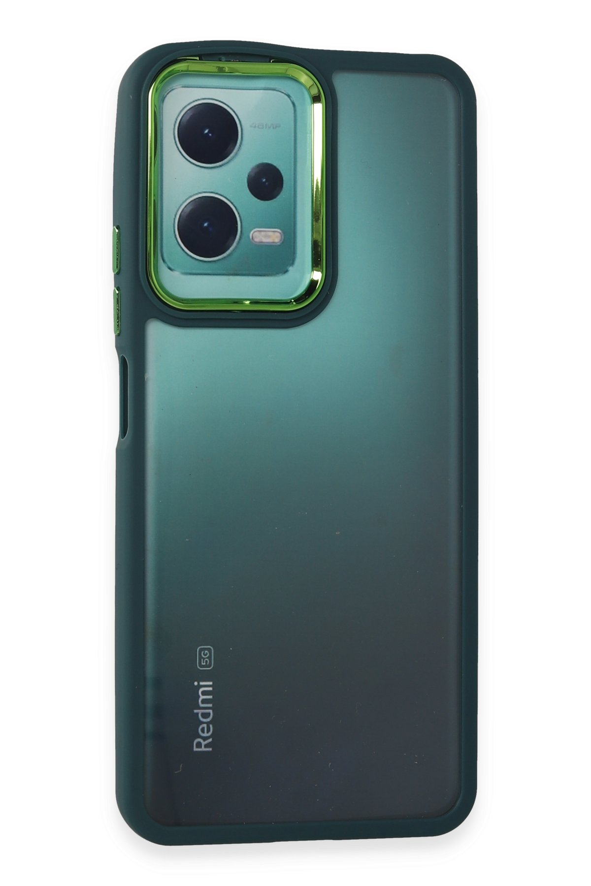 Newface Xiaomi Poco X5 5G Kılıf Zuma Kartvizitli Yüzüklü Silikon - Kırmızı
