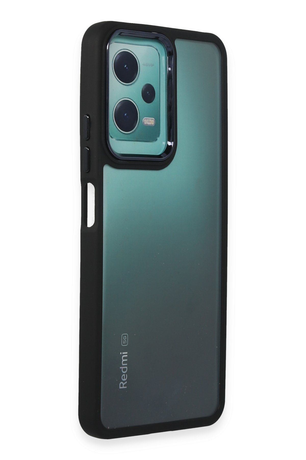 Newface Xiaomi Poco X5 5G Kılıf Sofya Yüzüklü Silikon Kapak - Gümüş