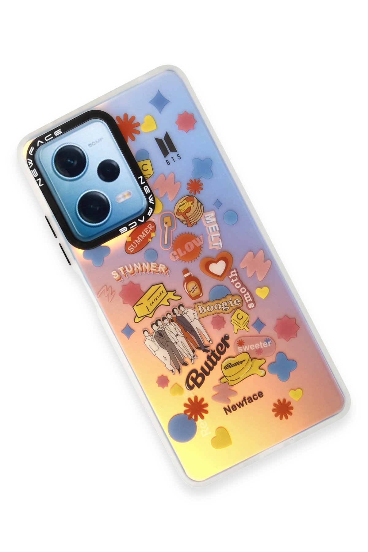 Newface Xiaomi Poco X5 5G Kılıf Volet Silikon - Açık Yeşil