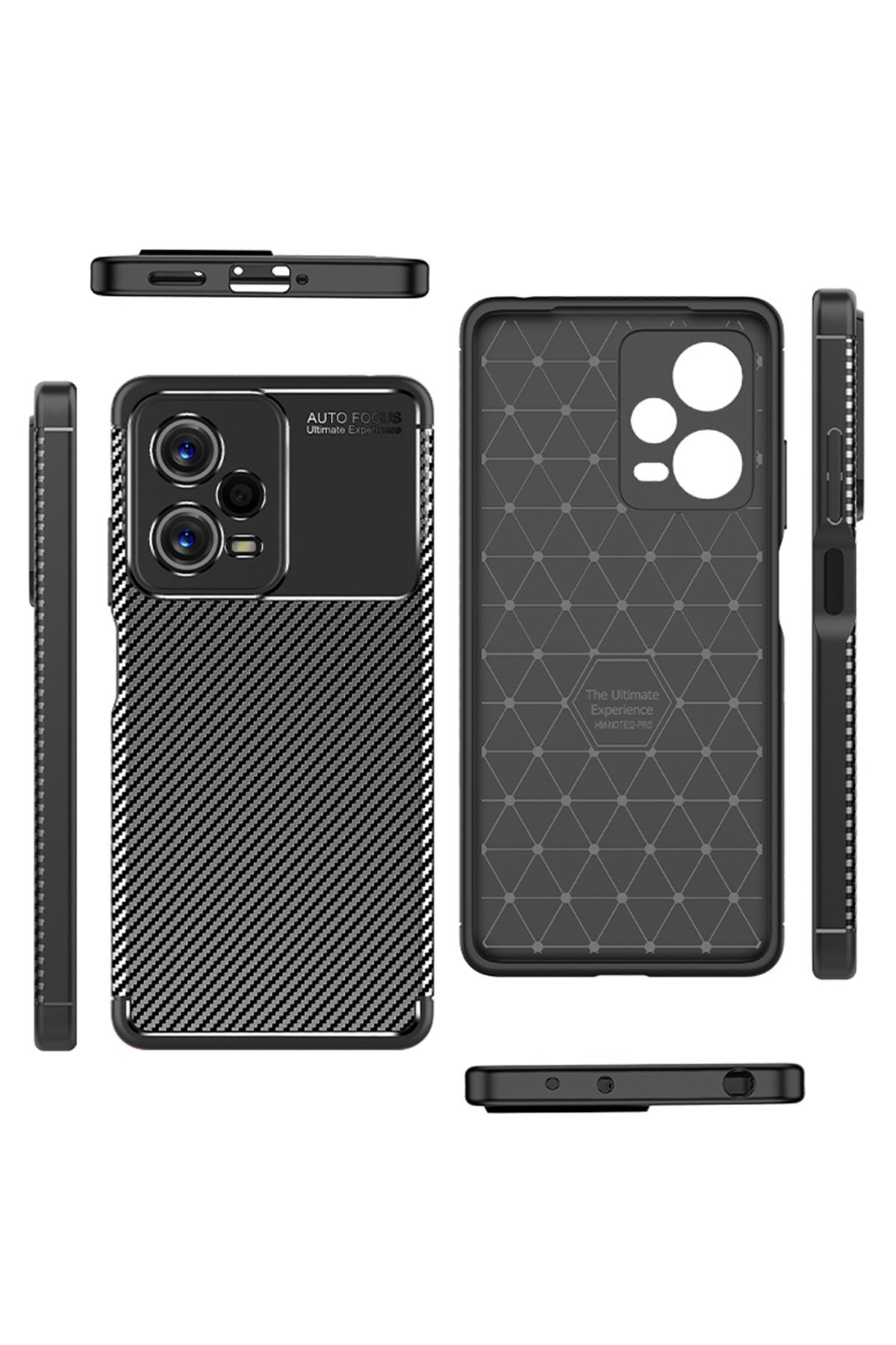 Newface Xiaomi Poco X5 5G Kılıf Liva Lens Silikon - Beyaz