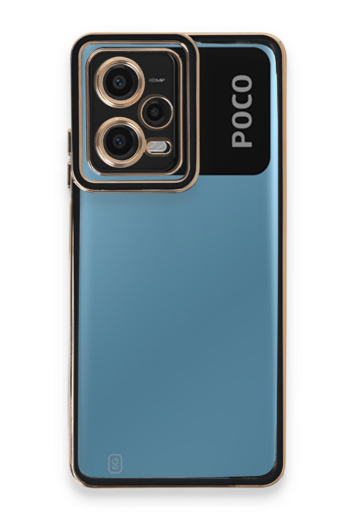 Newface Xiaomi Poco X5 5G Kılıf Volet Silikon - Kırmızı