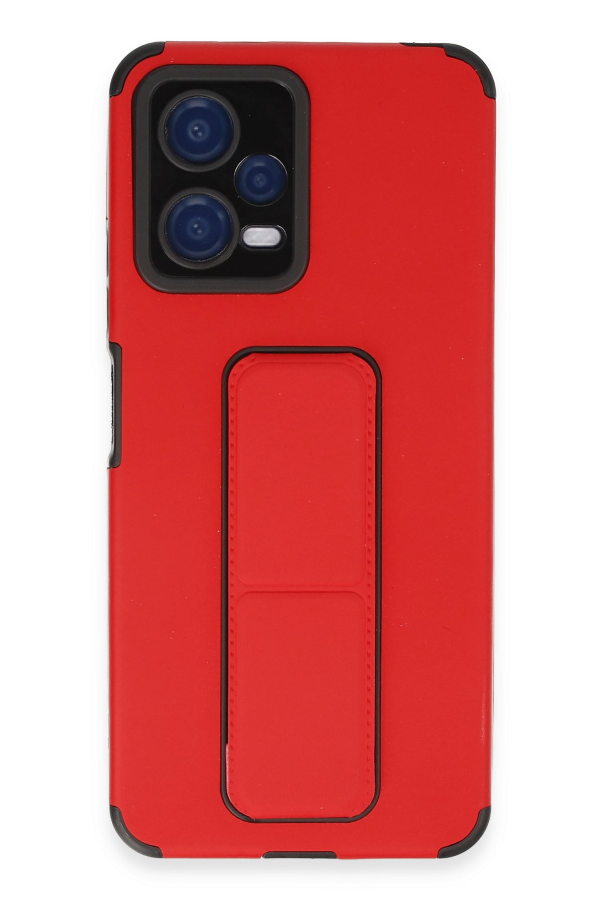 Newface Xiaomi Poco X5 5G Kılıf Pars Lens Yüzüklü Silikon - Gold