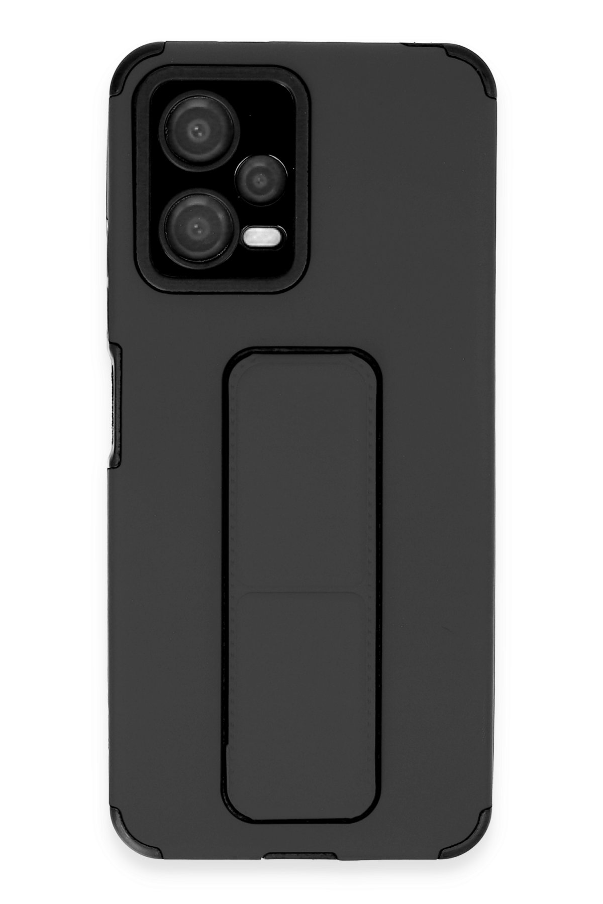 Newface Xiaomi Poco X5 5G Kılıf Zuma Kartvizitli Yüzüklü Silikon - Kırmızı