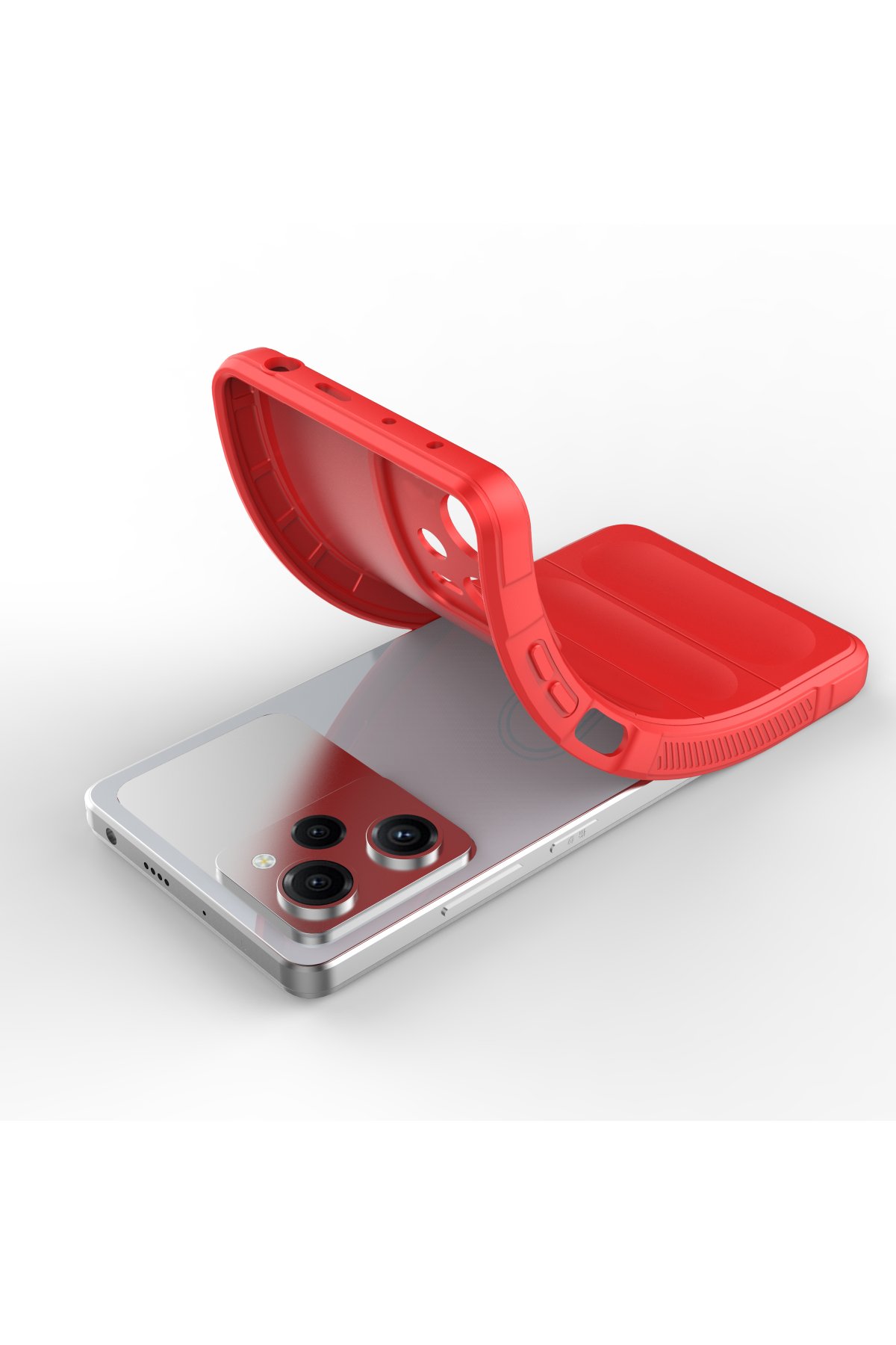 Newface Xiaomi Poco X5 5G Kılıf Kelvin Kartvizitli Silikon - Lila