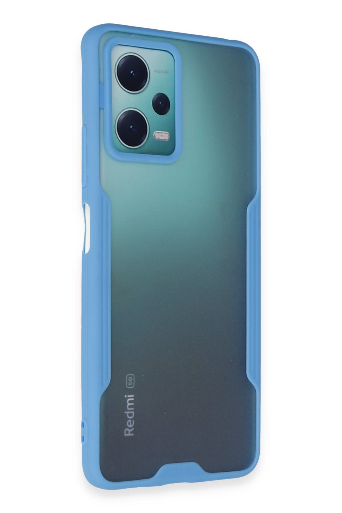 Newface Xiaomi Poco X5 5G Kılıf Pars Lens Yüzüklü Silikon - Kırmızı