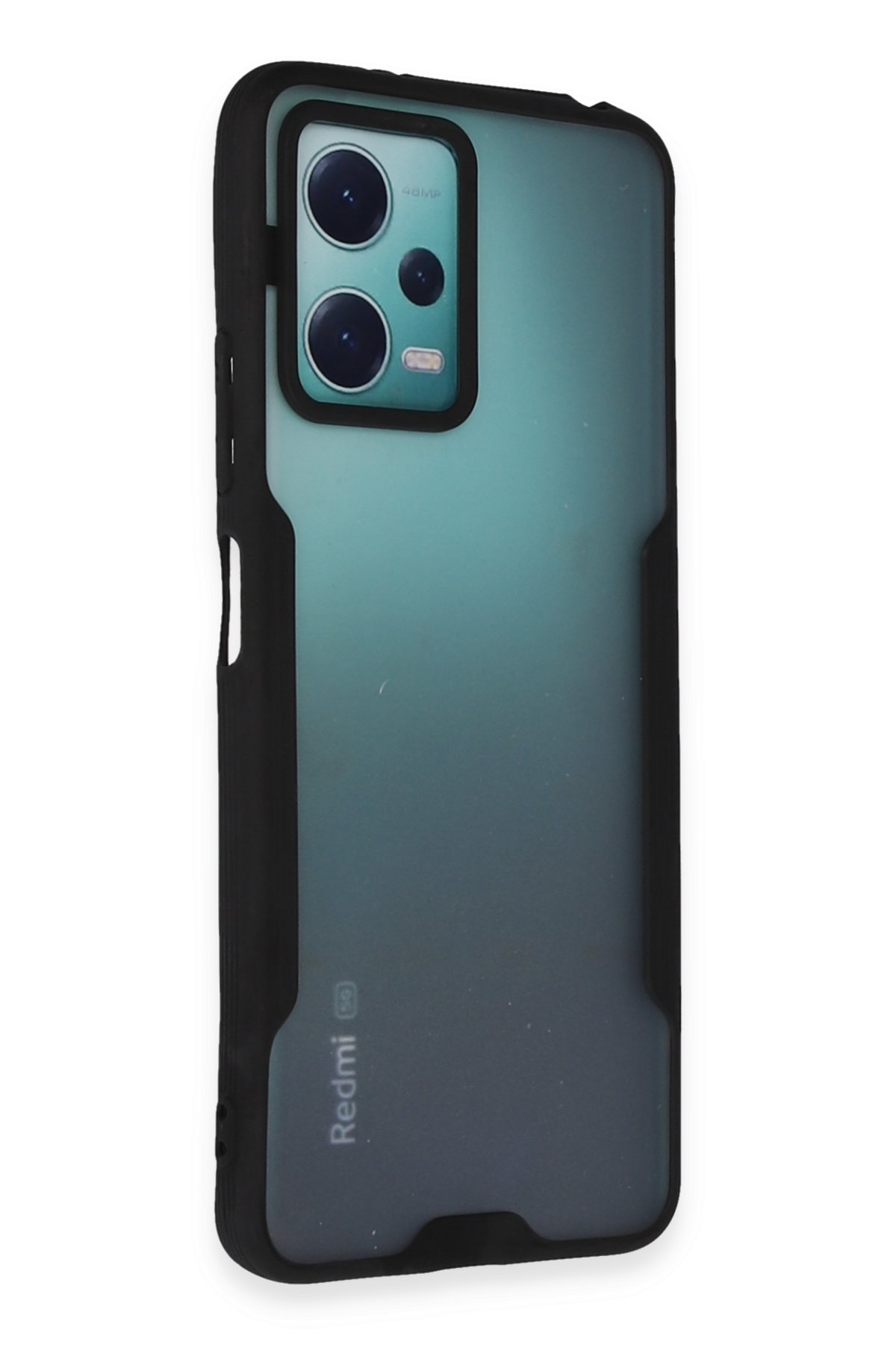 Newface Xiaomi Poco X5 5G Kılıf Montreal Yüzüklü Silikon Kapak - Kırmızı