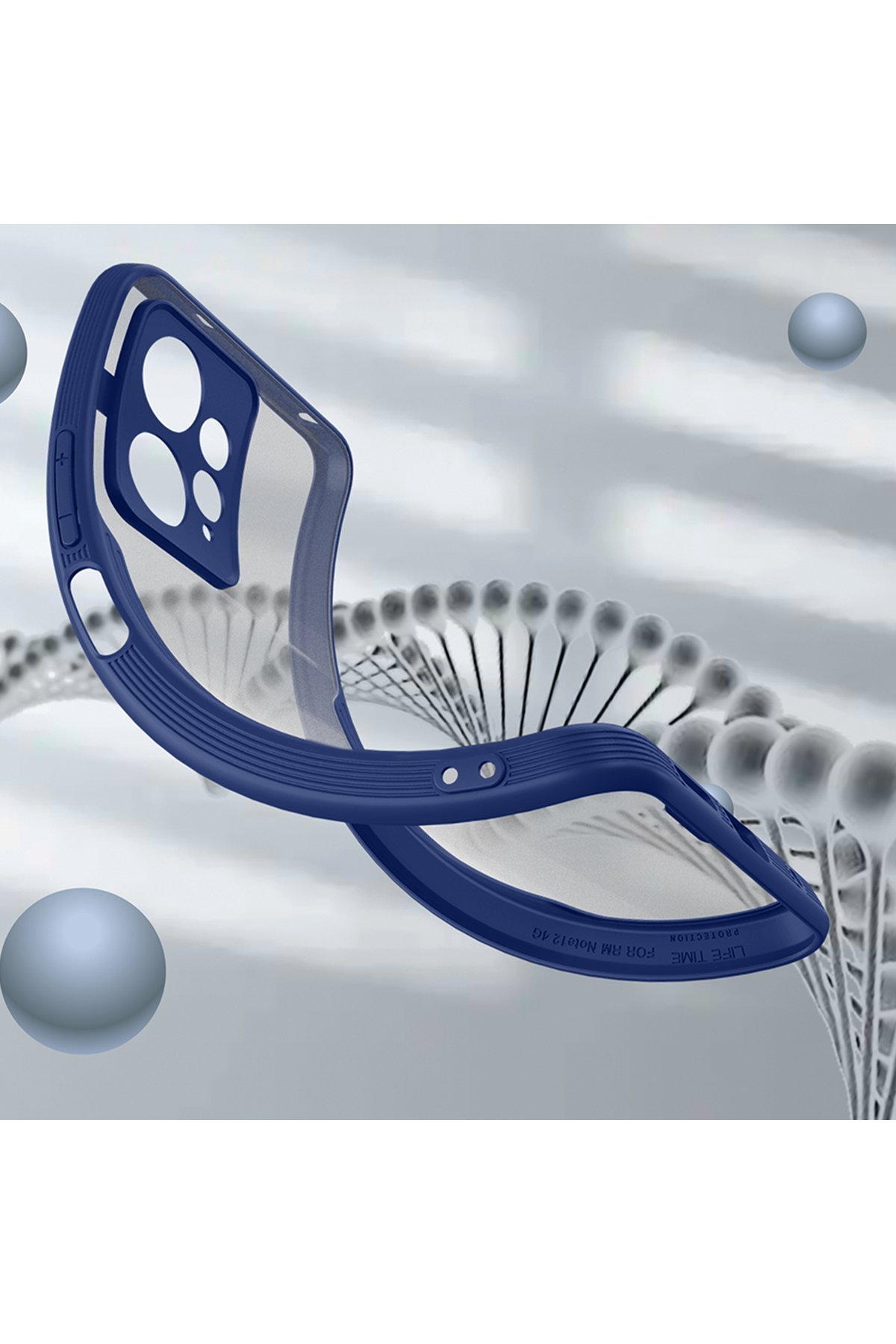 Newface Xiaomi Poco X5 5G Kılıf Montreal Yüzüklü Silikon Kapak - Kırmızı