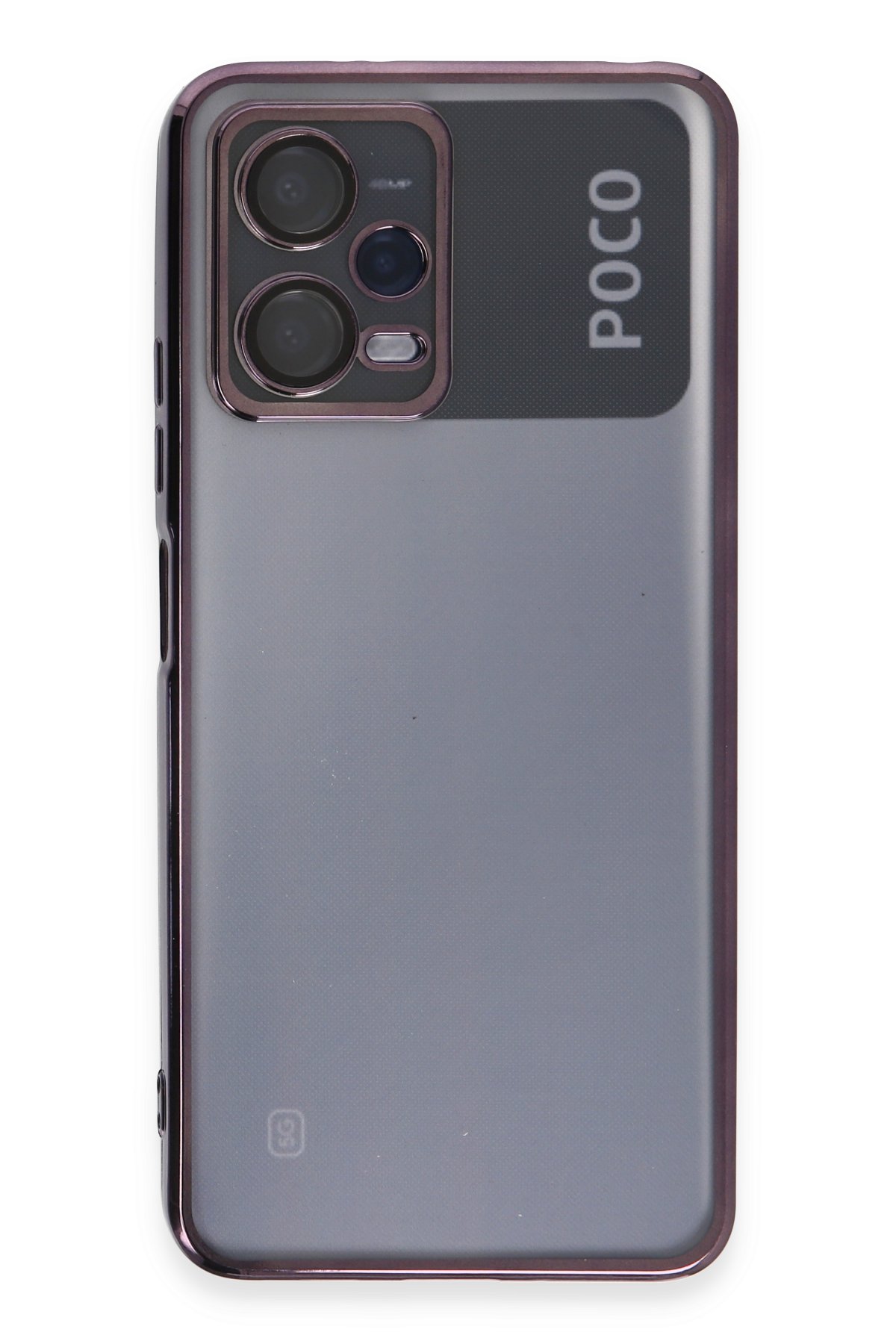 Newface Xiaomi Poco X5 5G Kılıf Pars Lens Yüzüklü Silikon - Kırmızı