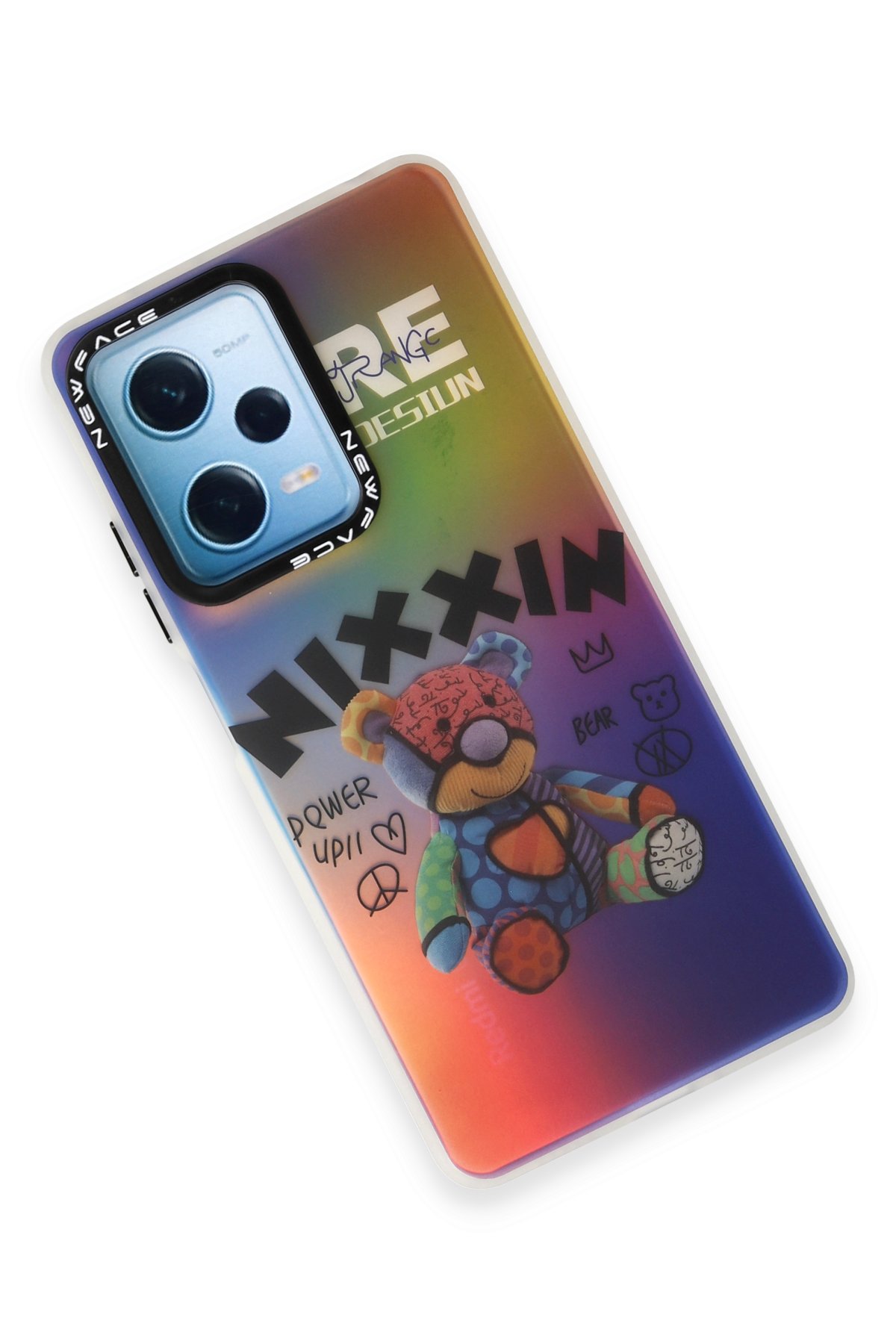 Newface Xiaomi Poco X5 Pro 5G Kılıf Zuma Kartvizitli Yüzüklü Silikon - Kırmızı