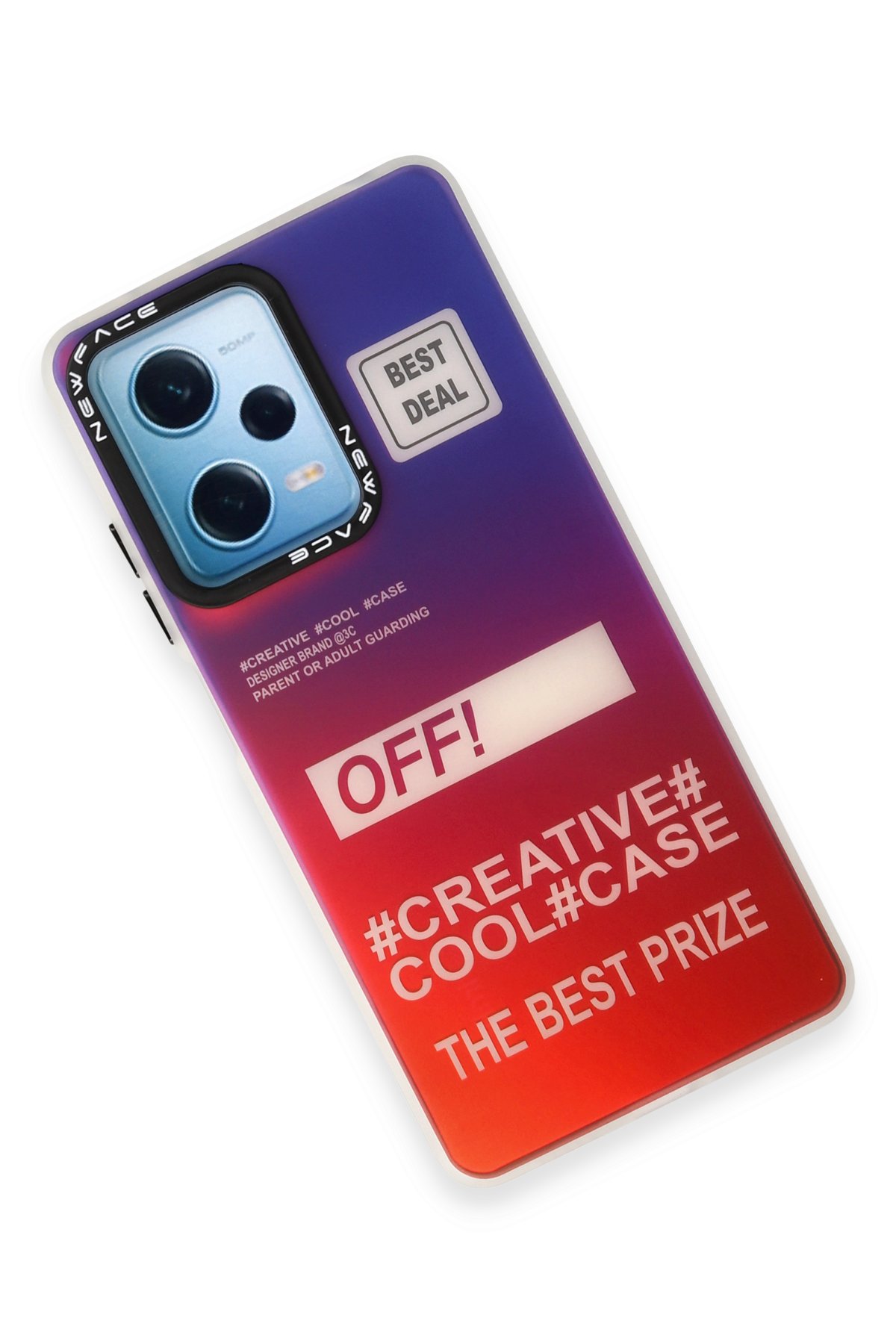 Newface Xiaomi Poco X5 Pro 5G Kılıf Razer Lensli Silikon - Mor