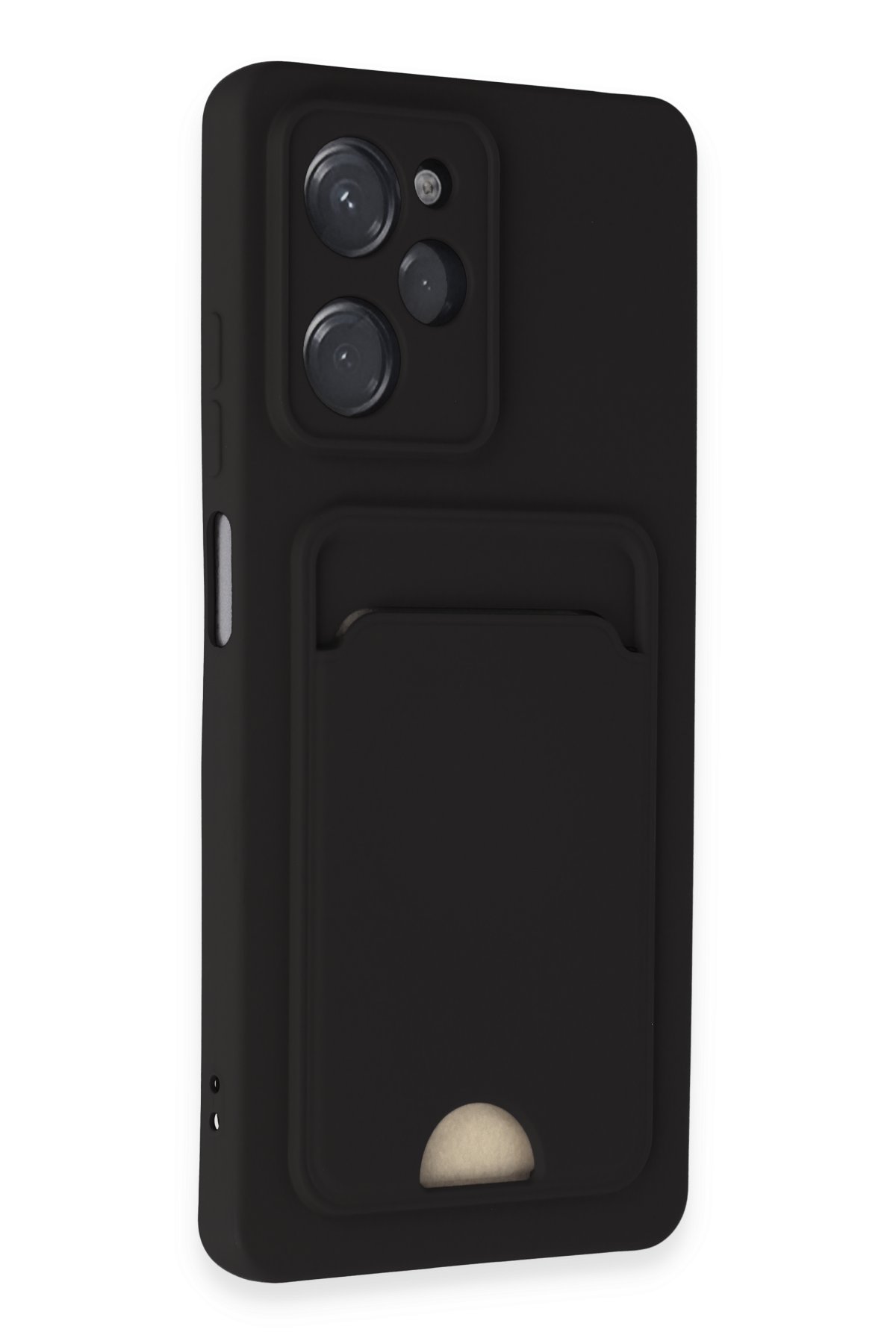 Newface Xiaomi Poco X5 Pro 5G Kılıf Zuma Kartvizitli Yüzüklü Silikon - Pembe