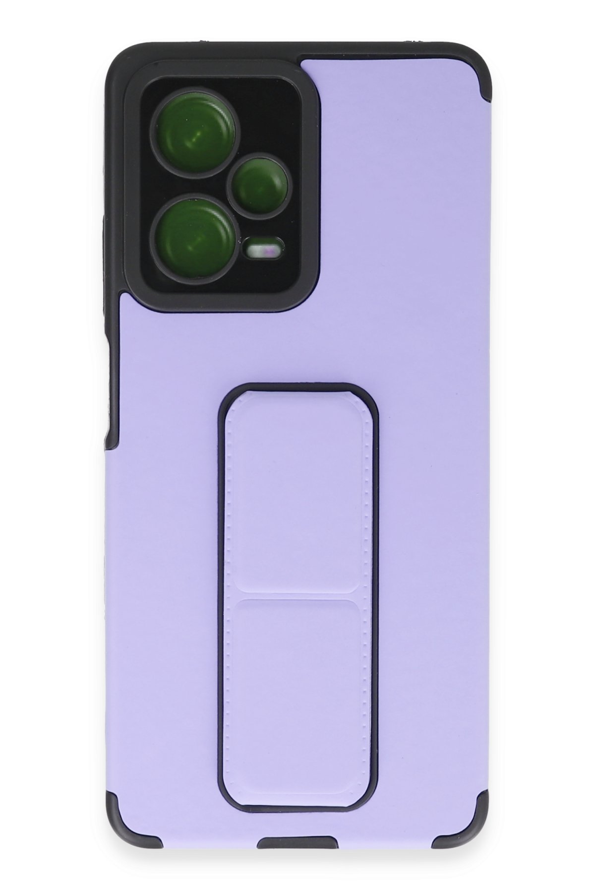 Newface Xiaomi Poco X5 Pro 5G Kılıf Sofya Yüzüklü Silikon Kapak - Gold