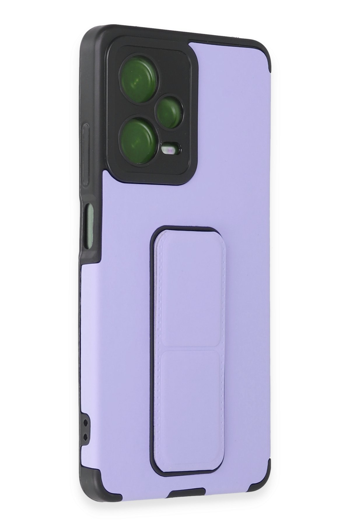 Newface Xiaomi Poco X5 Pro 5G Kılıf Sofya Yüzüklü Silikon Kapak - Gold