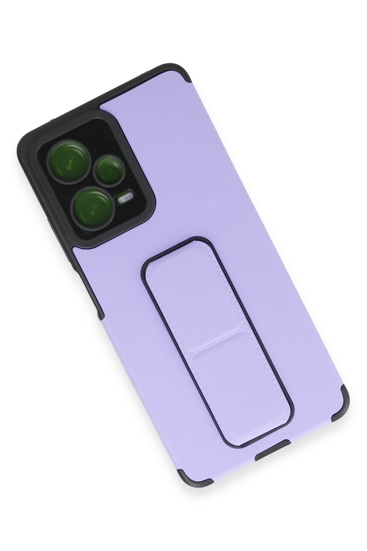 Newface Xiaomi Poco X5 Pro 5G Kılıf Sofya Yüzüklü Silikon Kapak - Gold