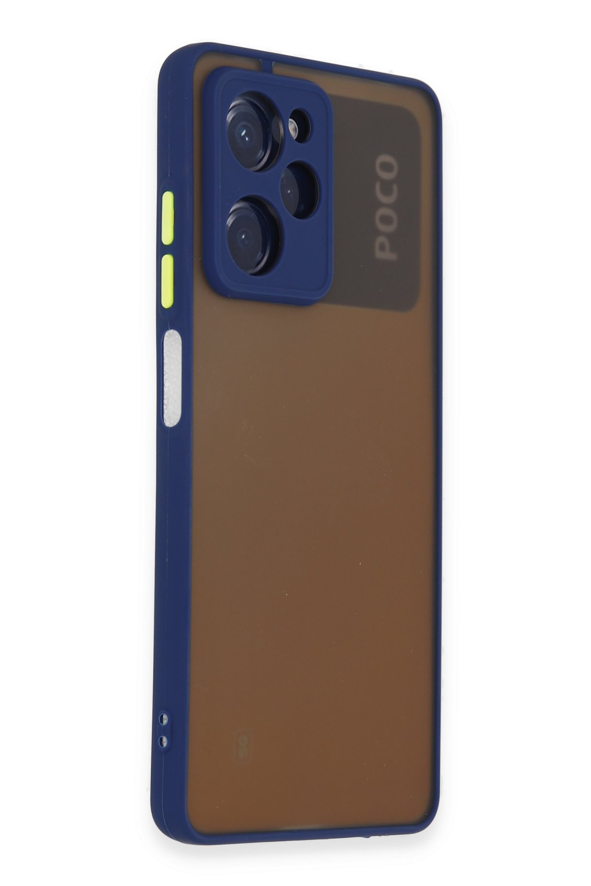 Newface Xiaomi Poco X5 Pro 5G Kılıf Nano içi Kadife Silikon - Sarı