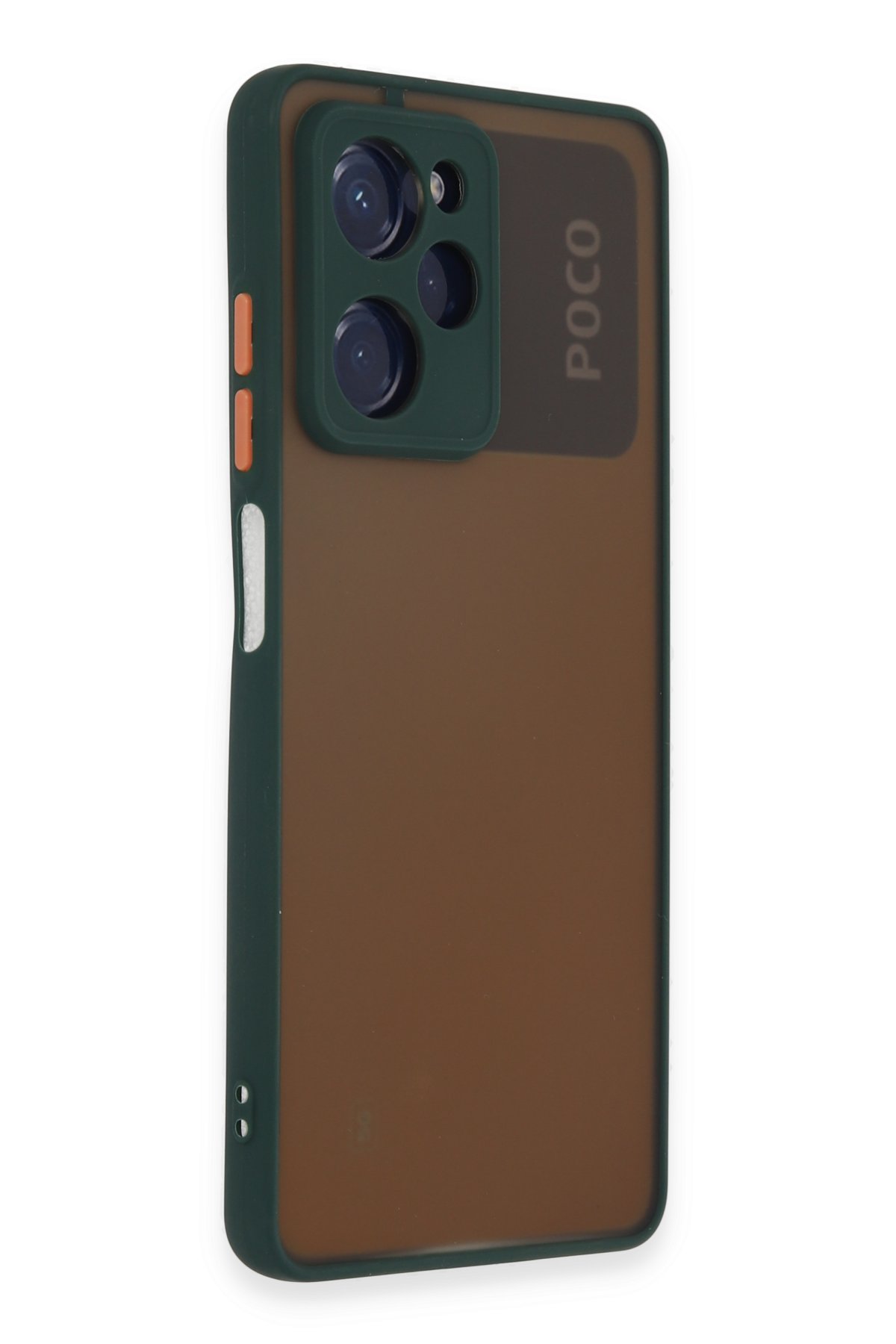 Newface Xiaomi Poco X5 Pro 5G Kılıf Nano içi Kadife Silikon - Koyu Yeşil