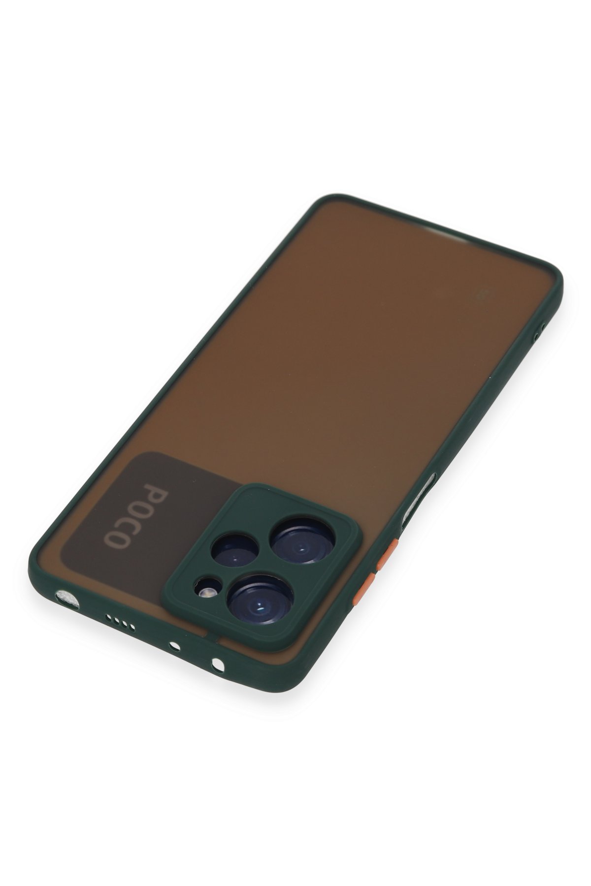 Newface Xiaomi Poco X5 Pro 5G Kılıf Nano içi Kadife Silikon - Koyu Yeşil