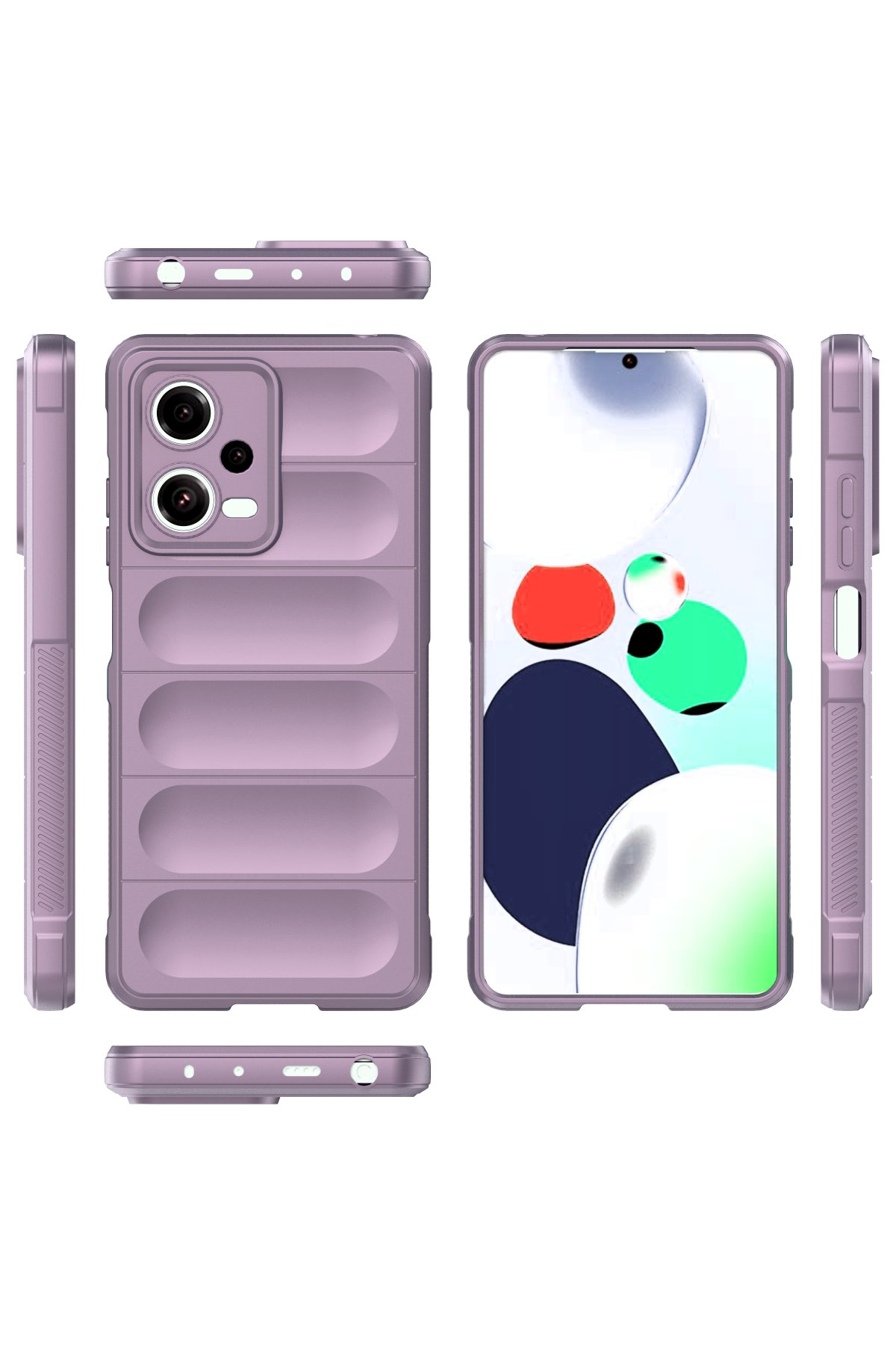 Newface Xiaomi Poco X5 Pro 5G Kılıf Optimum Silikon - Krem