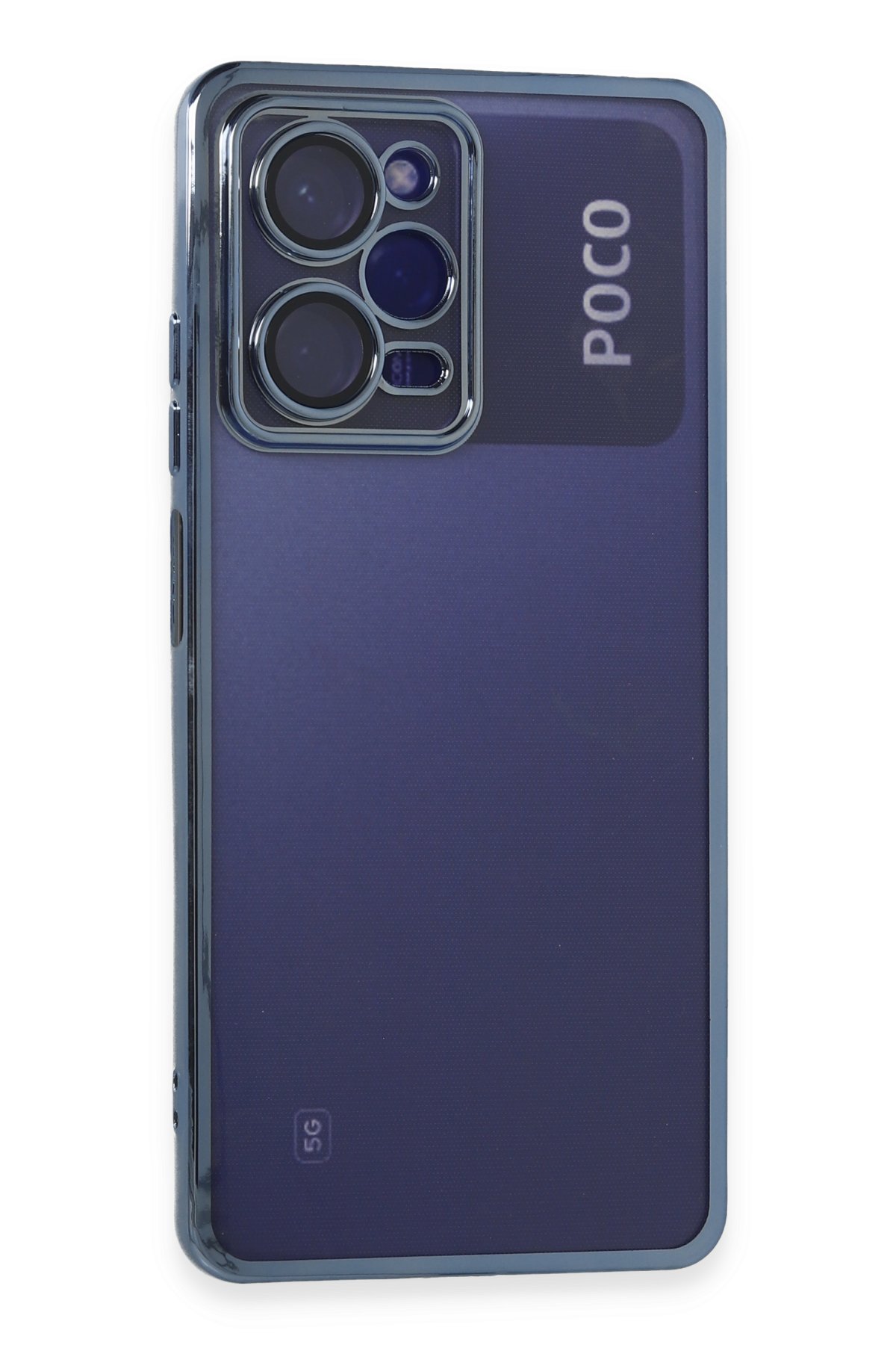 Newface Xiaomi Poco X5 Pro 5G Kılıf Optimum Silikon - Sky Blue