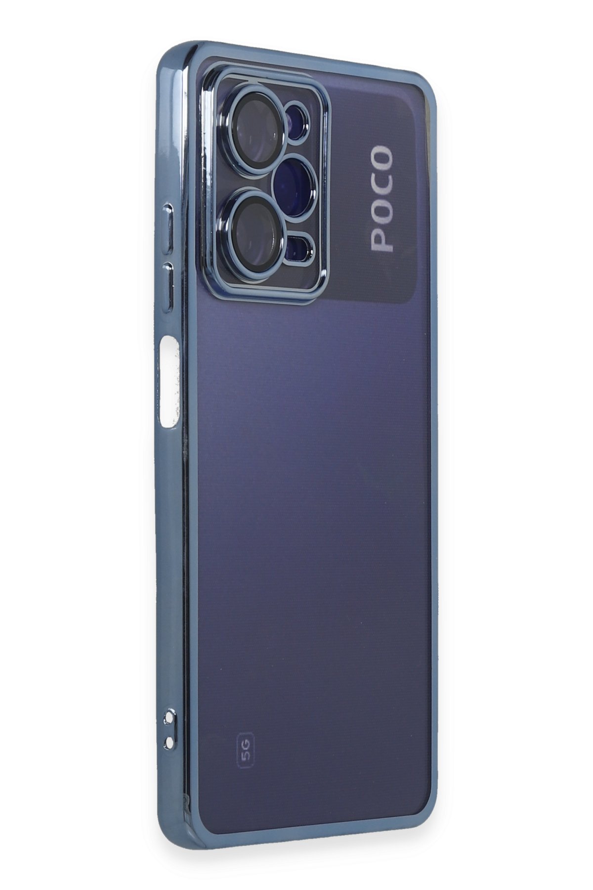 Newface Xiaomi Poco X5 Pro 5G Kılıf Optimum Silikon - Sky Blue