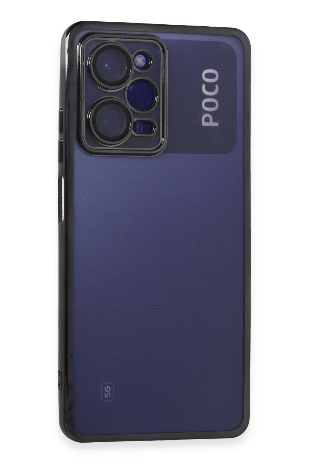 Newface Xiaomi Poco X5 Pro 5G Kılıf Montreal Silikon Kapak - Siyah