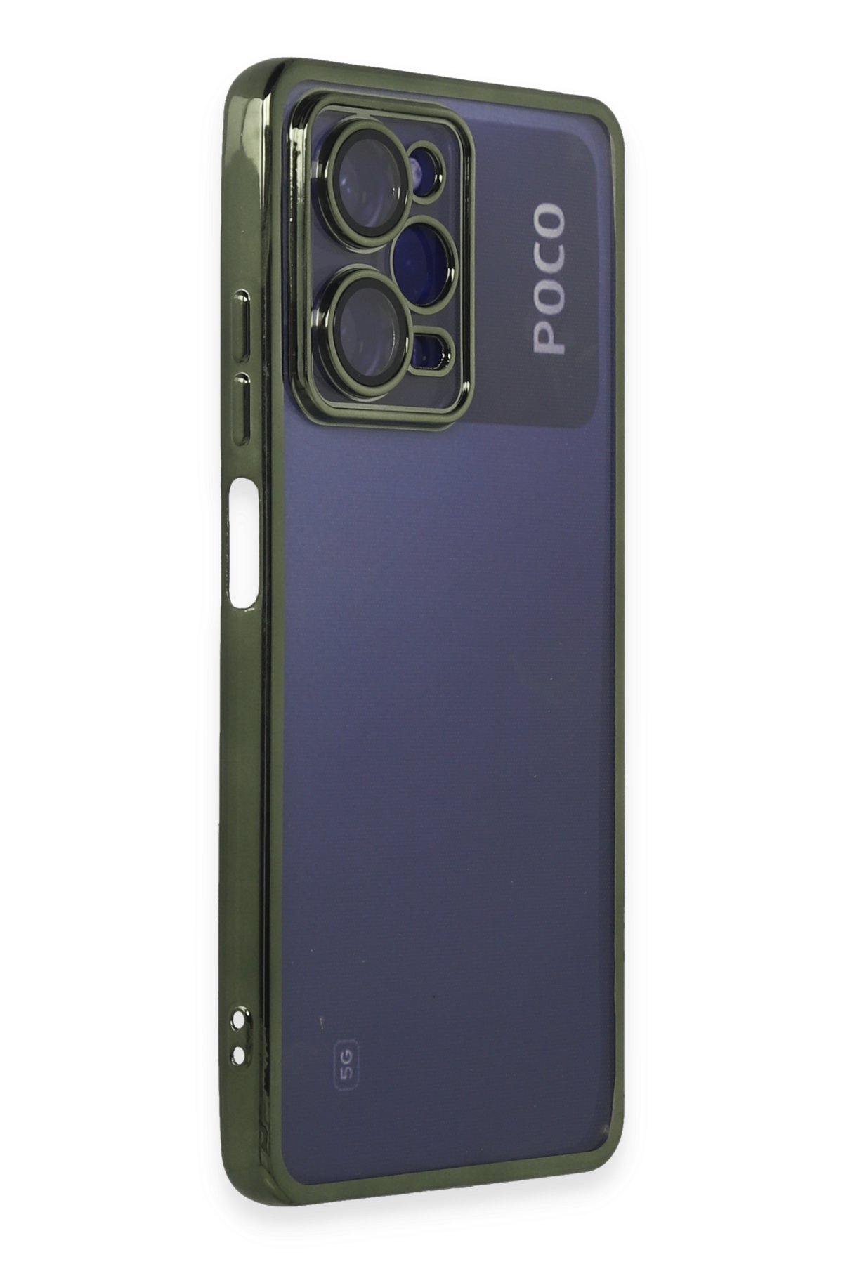 Newface Xiaomi Poco X5 Pro 5G Kılıf Nano içi Kadife Silikon - Lacivert