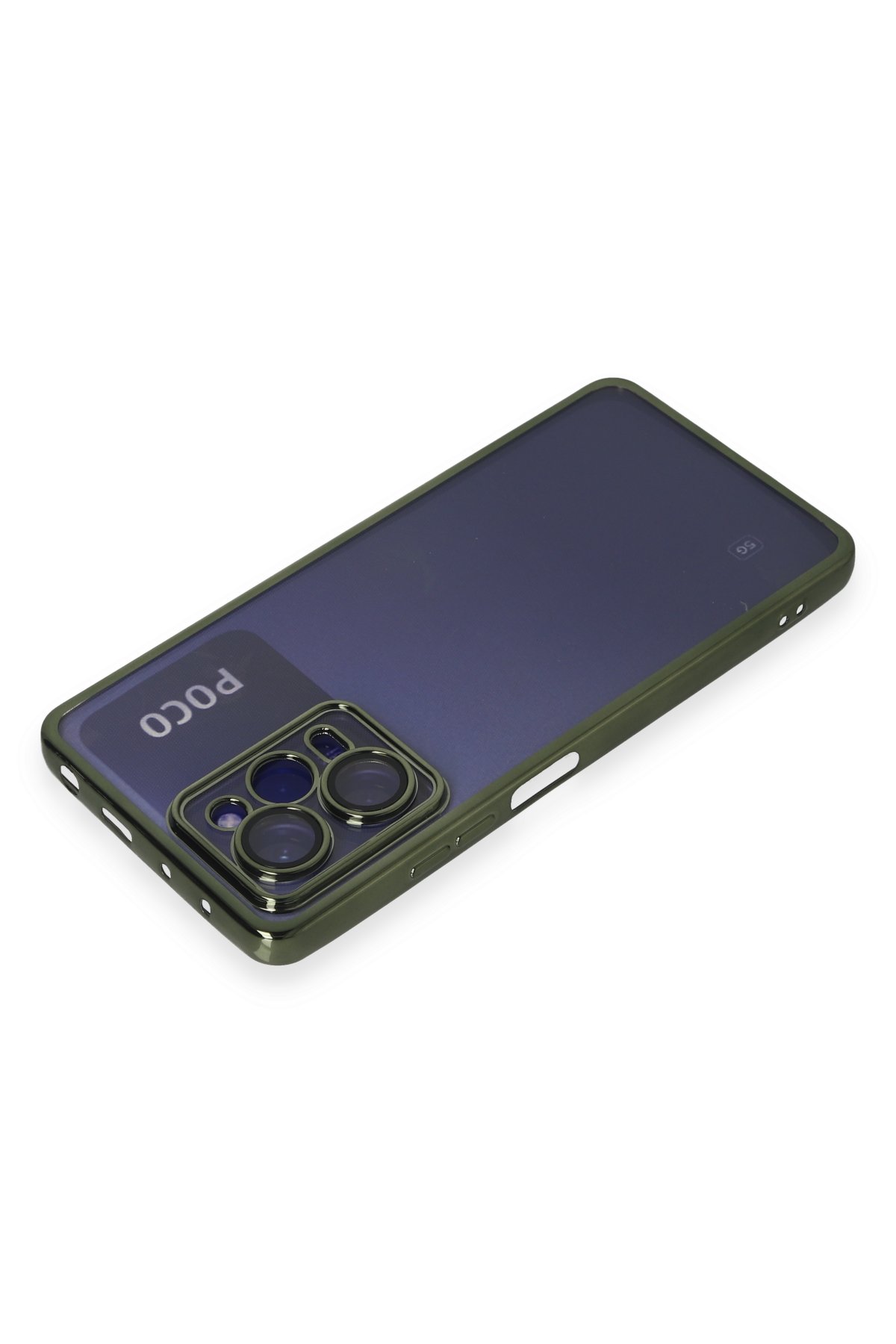 Newface Xiaomi Poco X5 Pro 5G Kılıf Nano içi Kadife Silikon - Lacivert