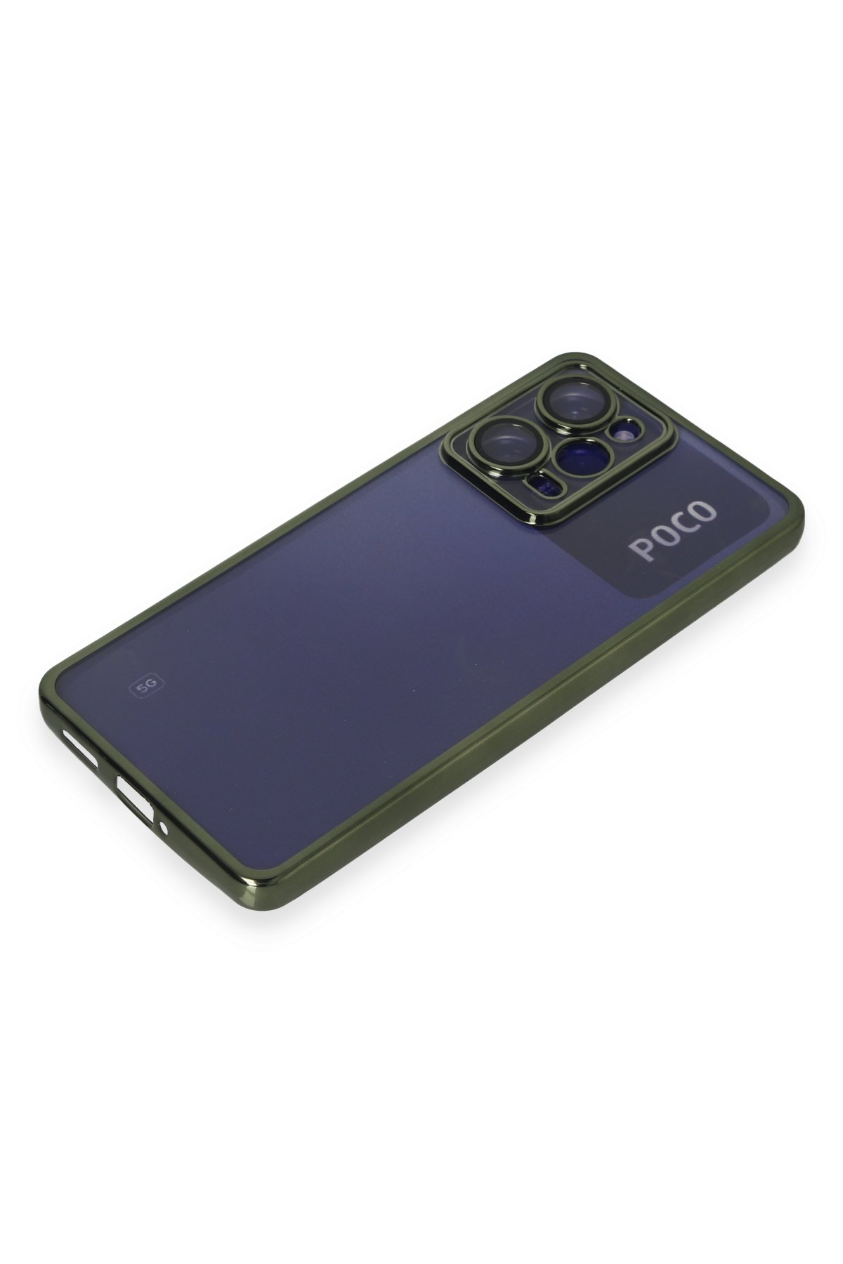 Newface Xiaomi Poco X5 Pro 5G Kılıf Nano içi Kadife Silikon - Lacivert