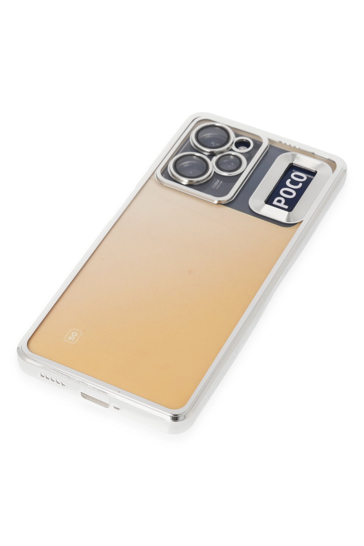 Newface Xiaomi Poco X5 Pro 5G Kılıf Nano içi Kadife Silikon - Lila