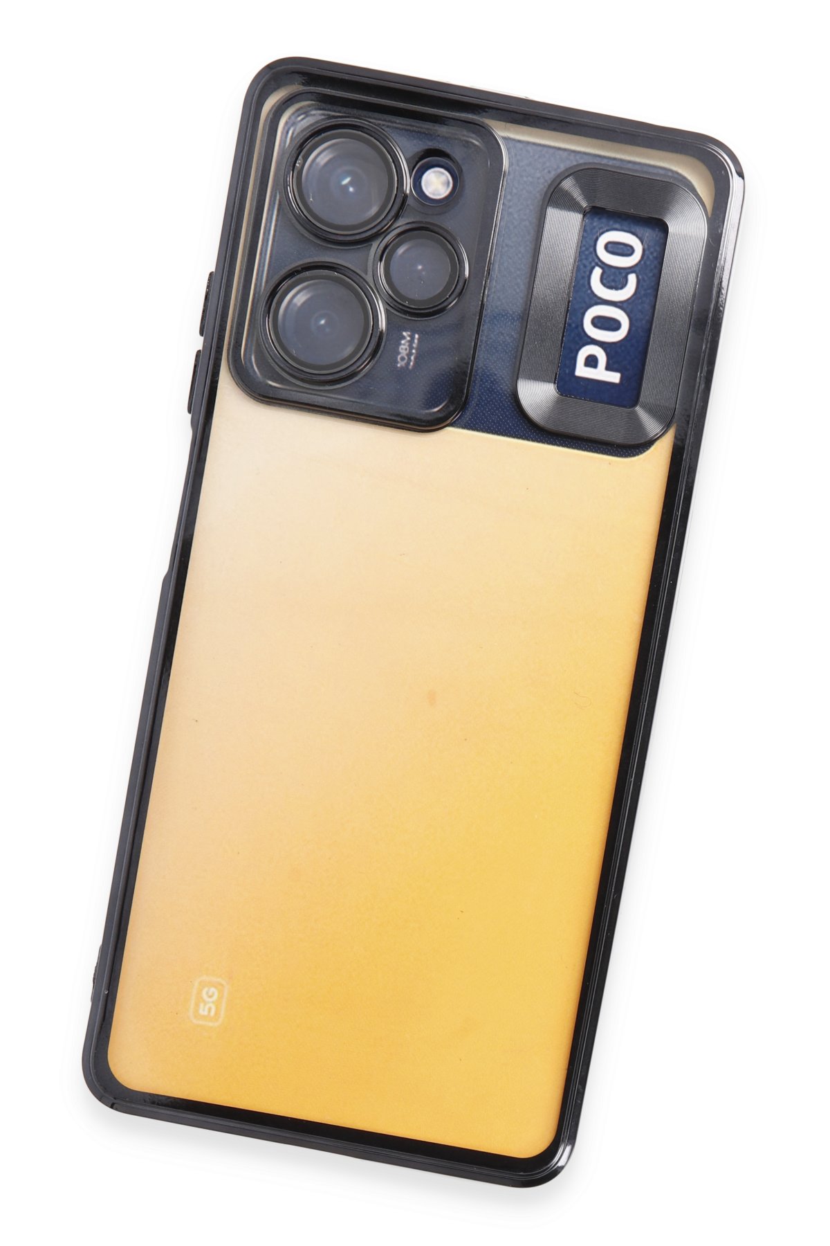 Newface Xiaomi Poco X5 Pro 5G Kılıf Pars Lens Yüzüklü Silikon - Kırmızı