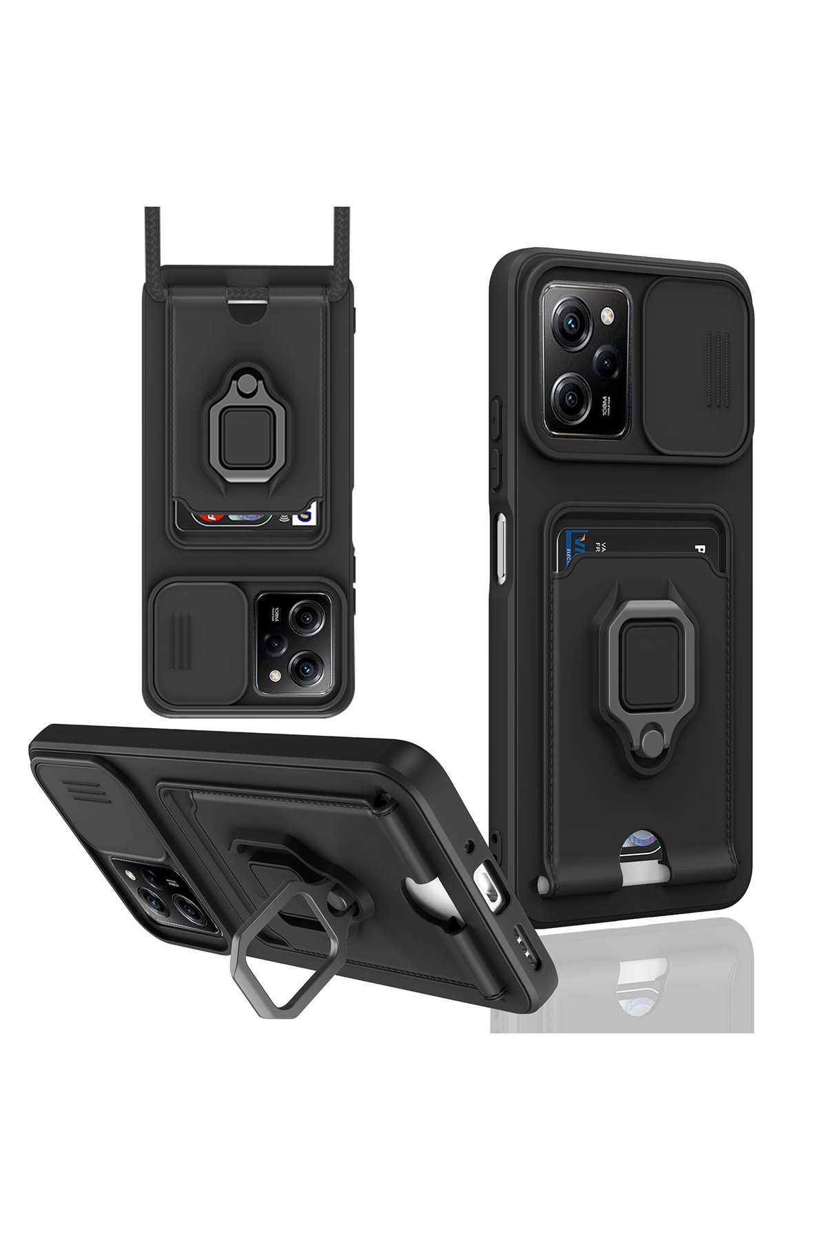 Newface Xiaomi Poco X5 Pro 5G Kılıf Nano içi Kadife Silikon - Lila