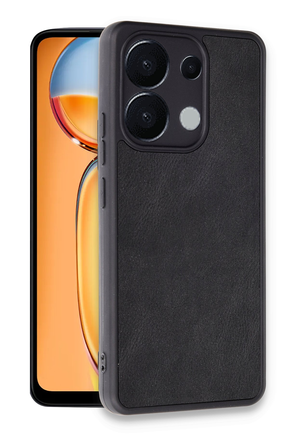Newface Xiaomi Poco X6 Kılıf Petek Silikon Kapak - Siyah
