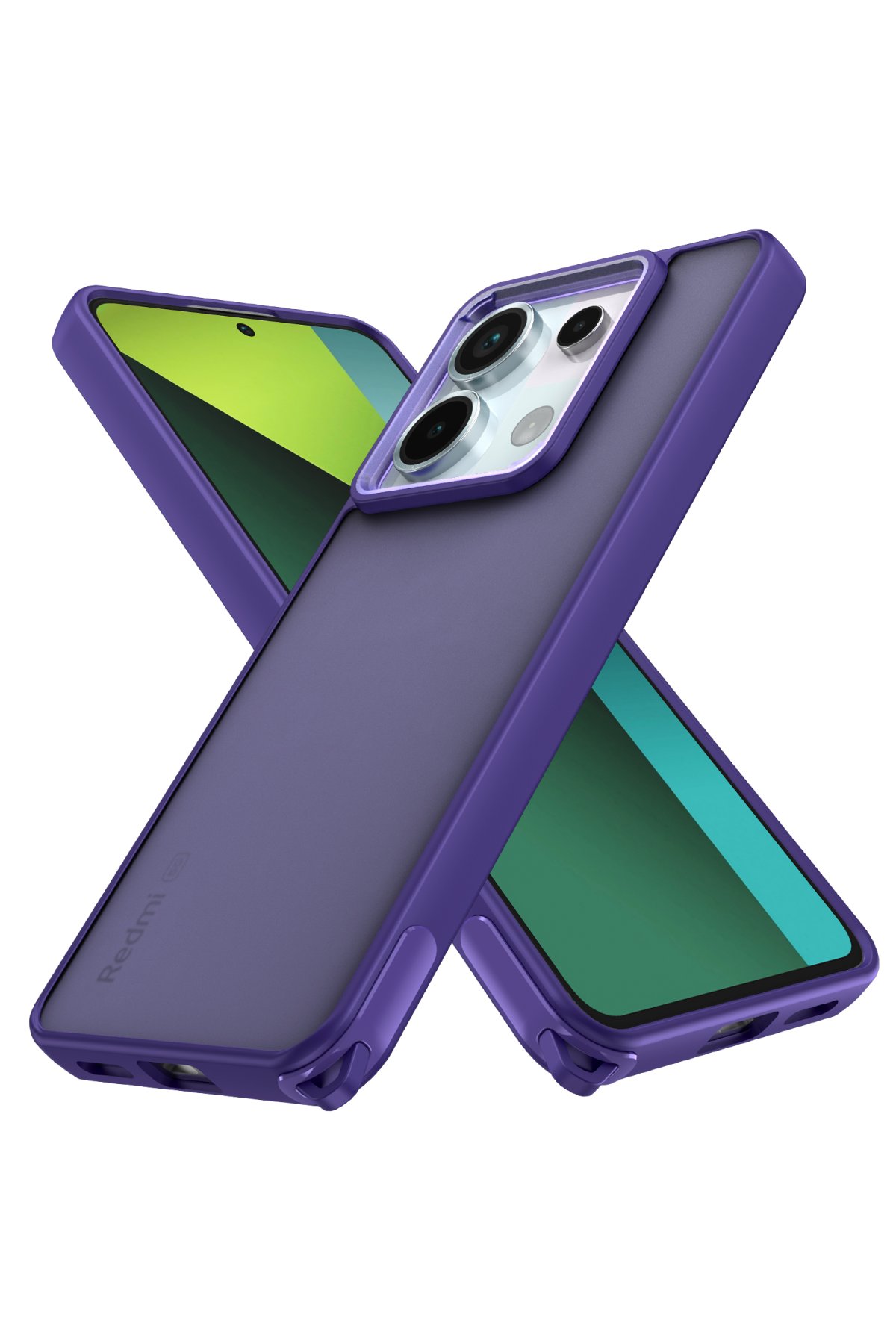 Newface Xiaomi Poco X6 Kılıf First Silikon - Lila