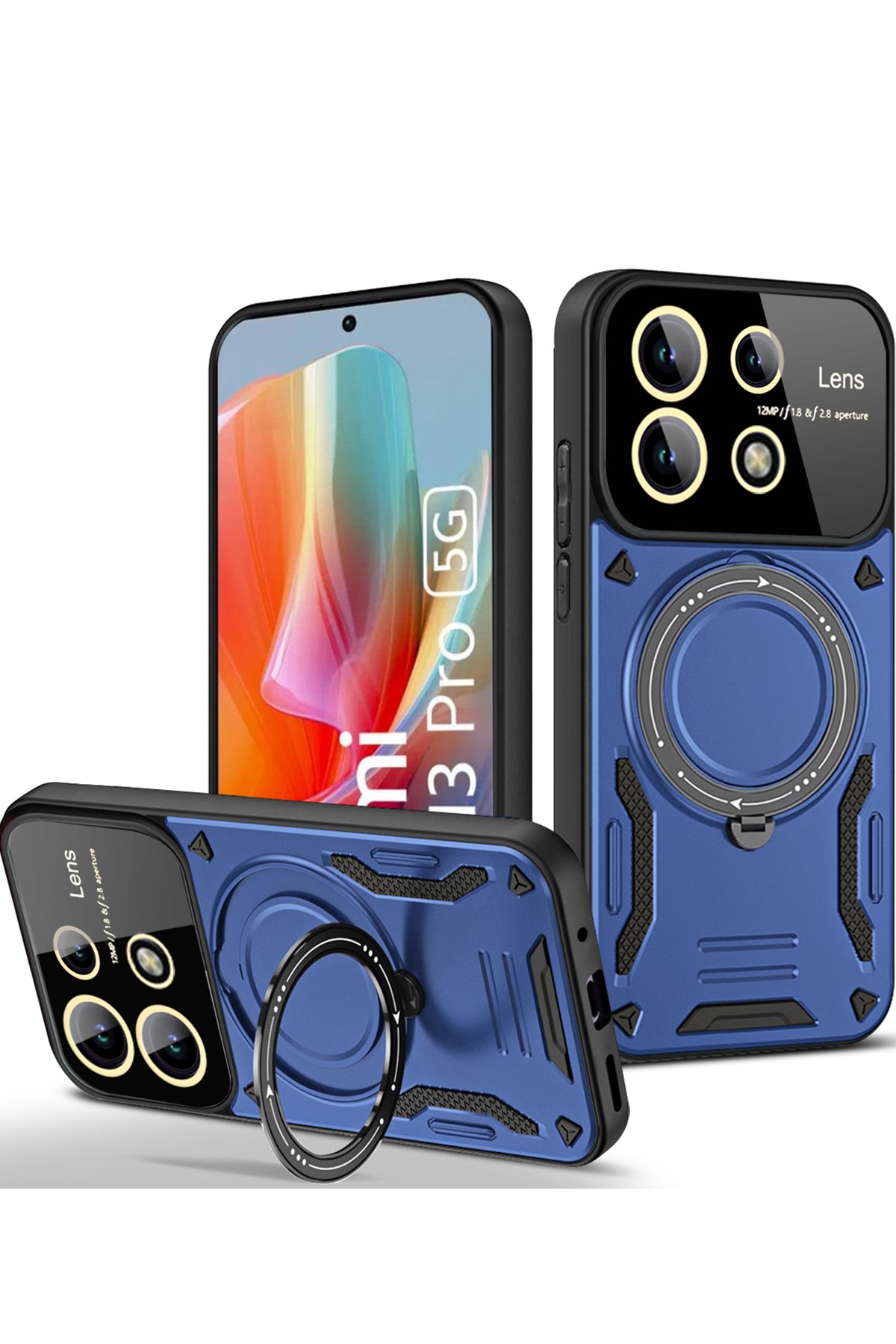 Newface Xiaomi Poco X6 Kılıf Mirror Desenli Kapak - Mirror - 11