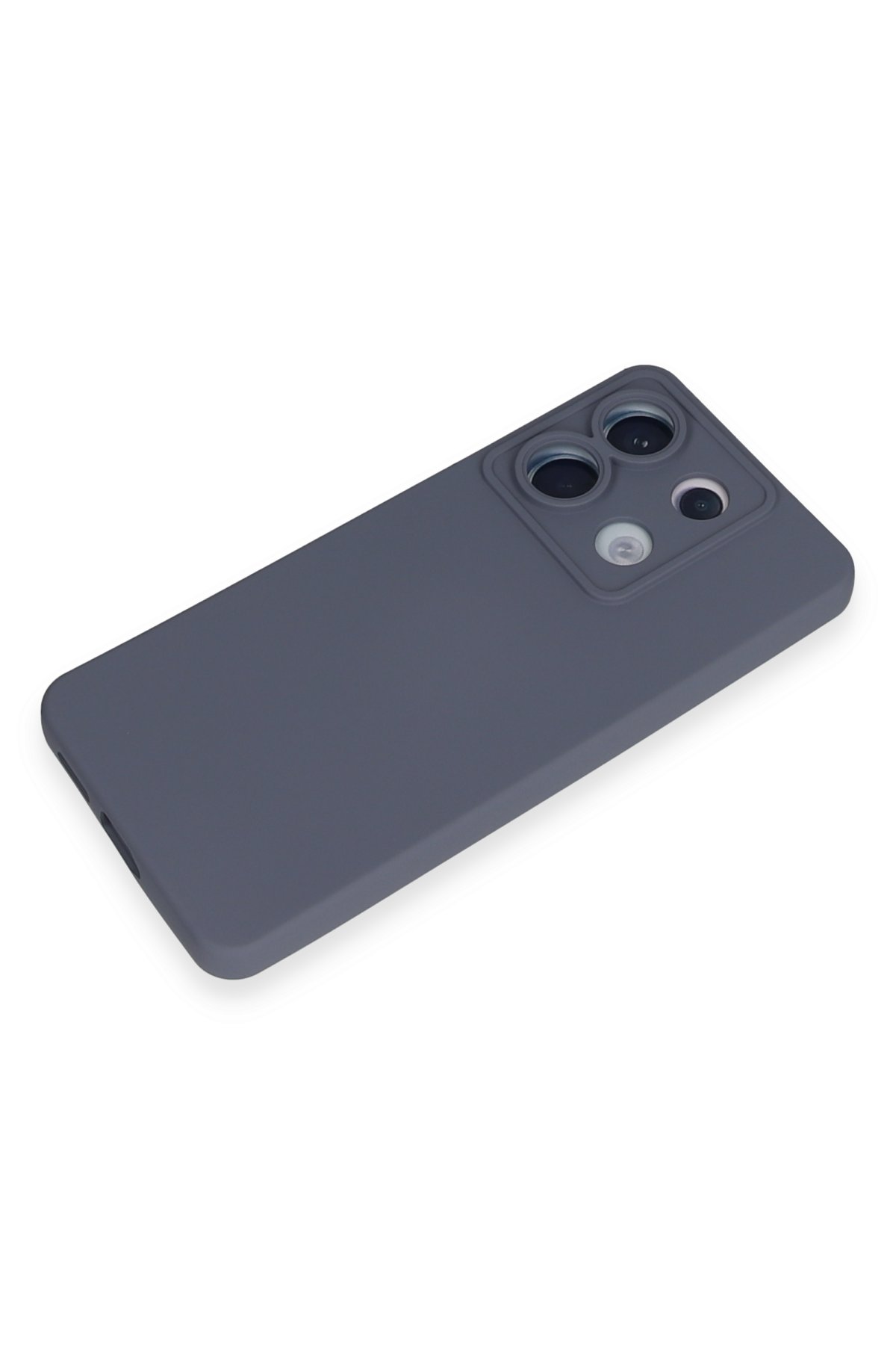 Newface Xiaomi Poco X6 Kılıf Nano içi Kadife Silikon - Lila