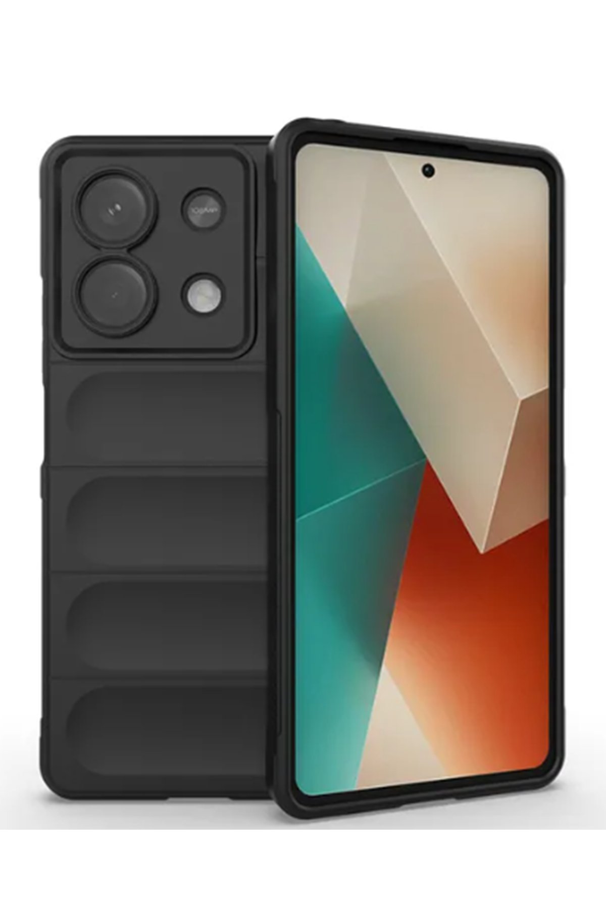Newface Xiaomi Poco X6 Kılıf Kart Şeffaf Silikon - Şeffaf