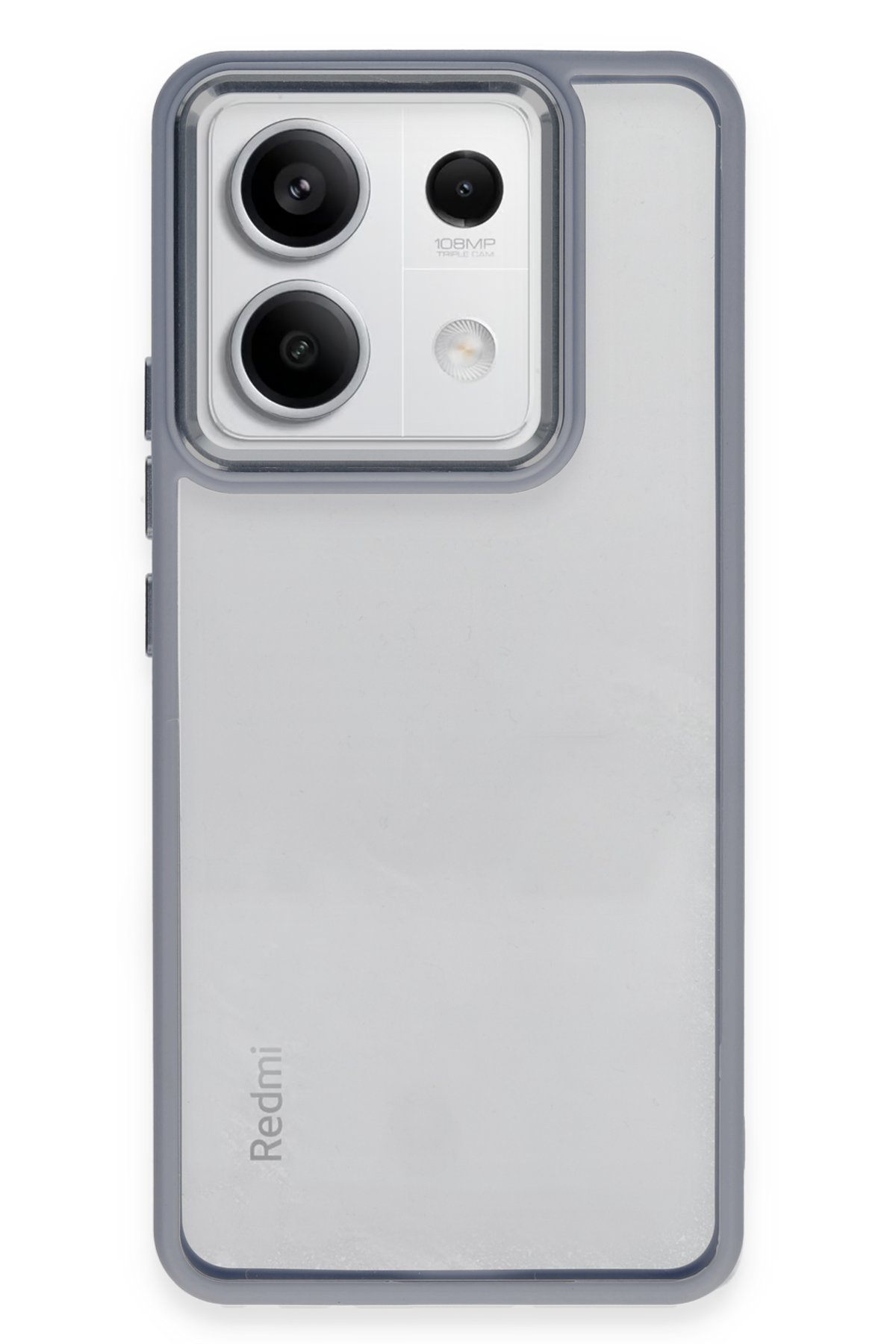 Newface Xiaomi Poco X6 Kılıf Nano içi Kadife Silikon - Siyah