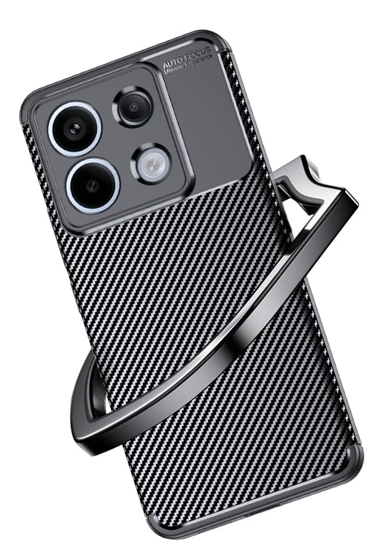 Newface Xiaomi Poco X6 Pro Kılıf Volet Silikon - Siyah