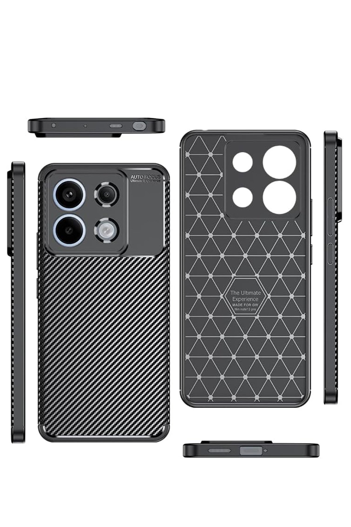Newface Xiaomi Poco X6 Pro Kılıf Volet Silikon - Siyah