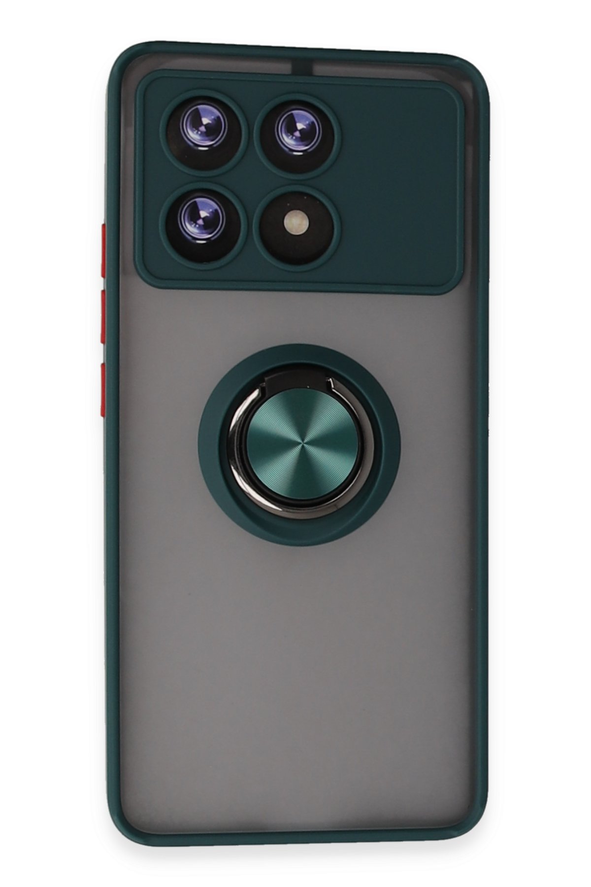 Newface Xiaomi Poco X6 Pro Kılıf Optimum Silikon - Kırmızı