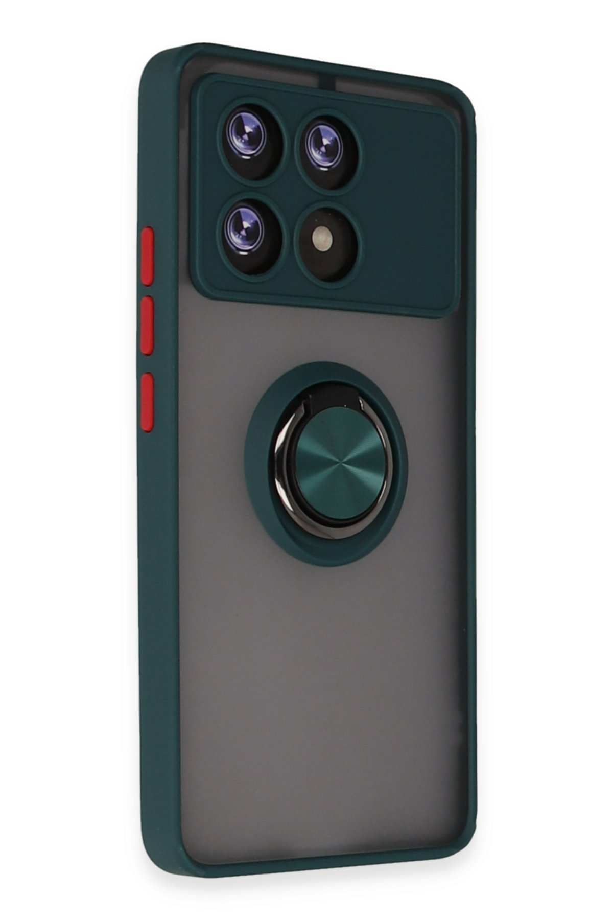 Newface Xiaomi Poco X6 Pro Kılıf Optimum Silikon - Kırmızı