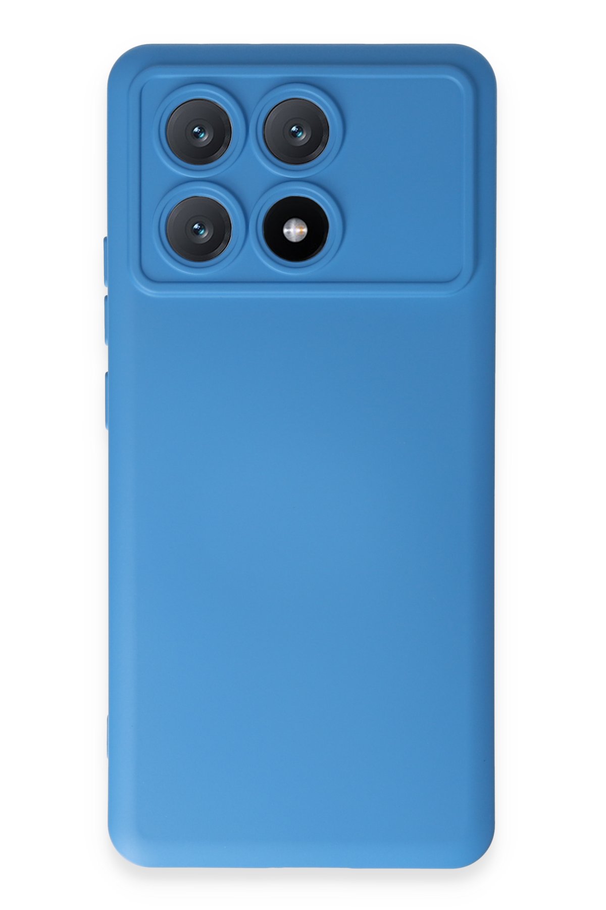 Newface Xiaomi Poco X6 Pro Kılıf Nano içi Kadife Silikon - Turuncu
