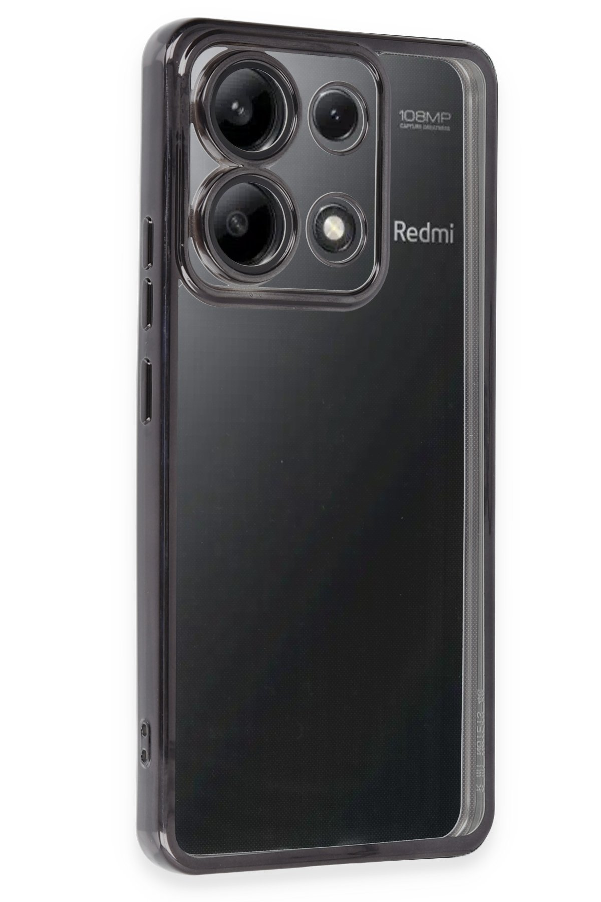 Newface Xiaomi Poco X6 Pro Kılıf Volet Silikon - Kırmızı