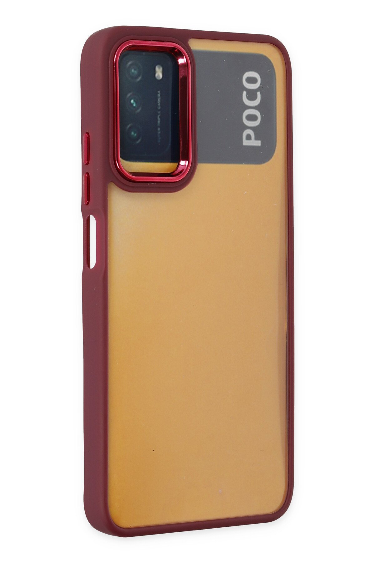 Newface Xiaomi Pocophone M3 Kılıf Montreal Yüzüklü Silikon Kapak - Yeşil