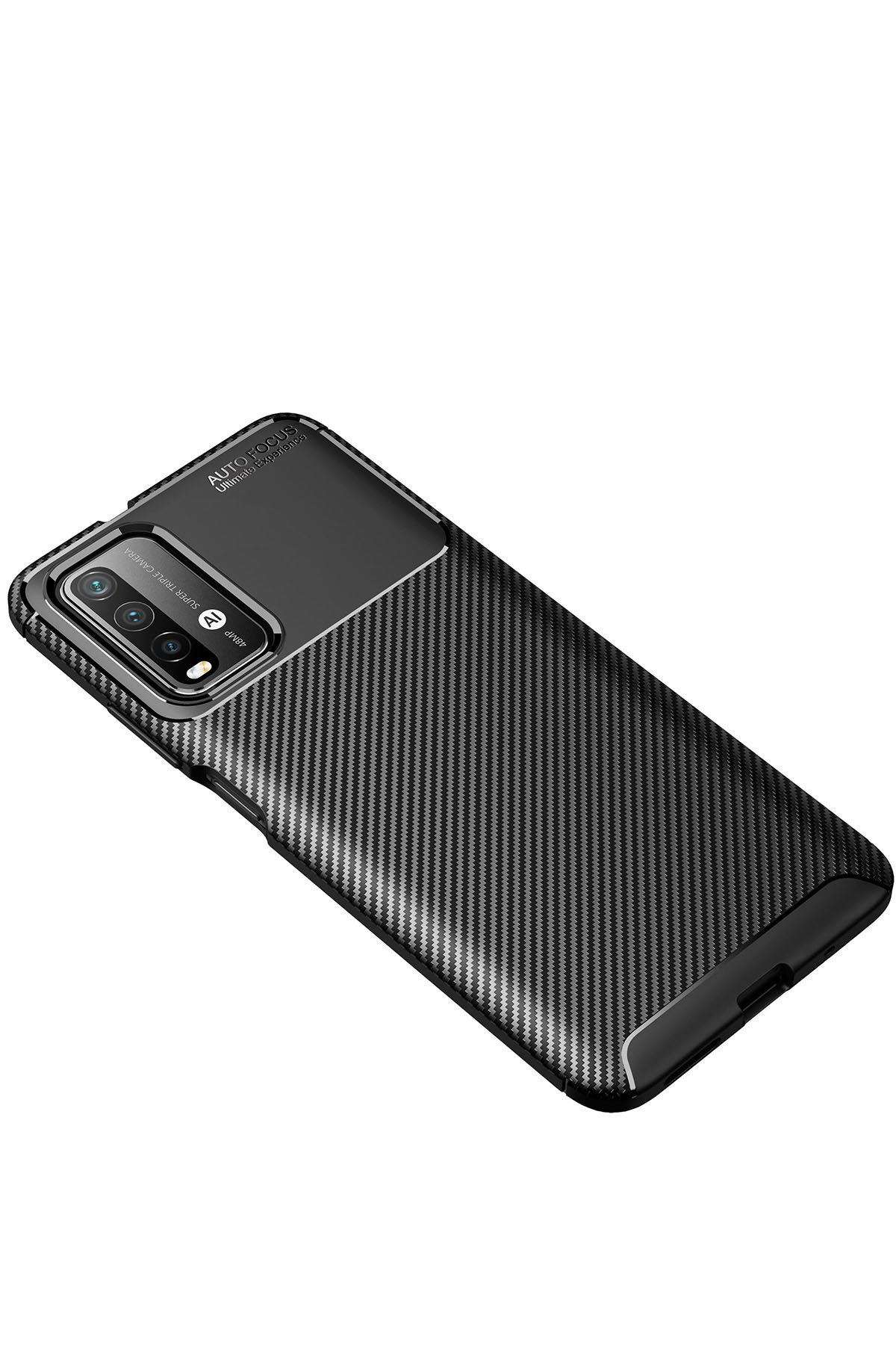 Newface Xiaomi Pocophone M3 Kılıf First Silikon - Siyah