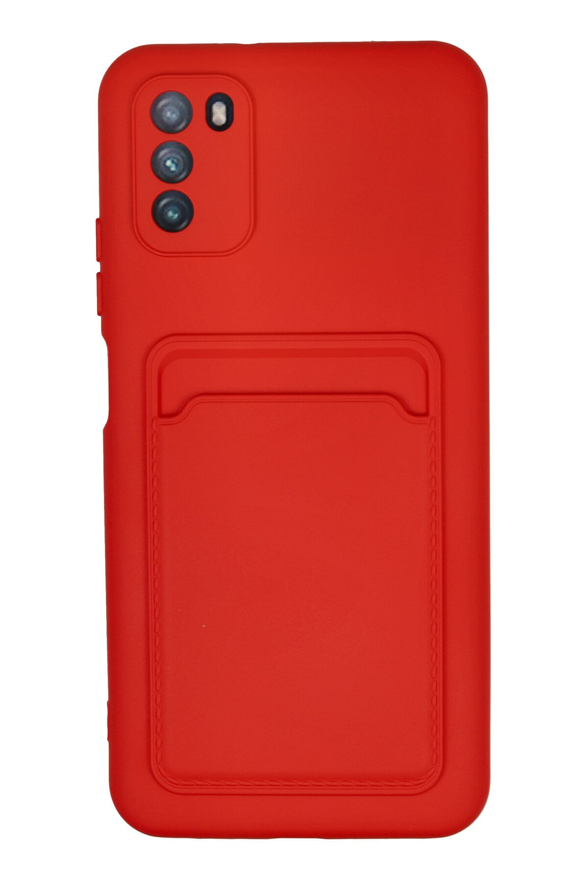 Newface Xiaomi Pocophone M3 Kılıf First Silikon - Siyah