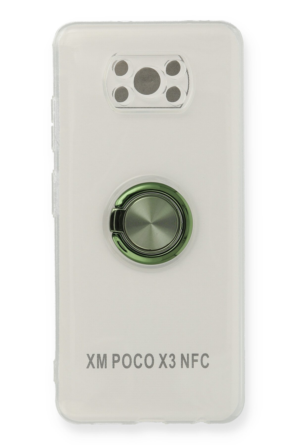 Newface Xiaomi Pocophone X3 Pro Kılıf Palm Buzlu Kamera Sürgülü Silikon - Siyah