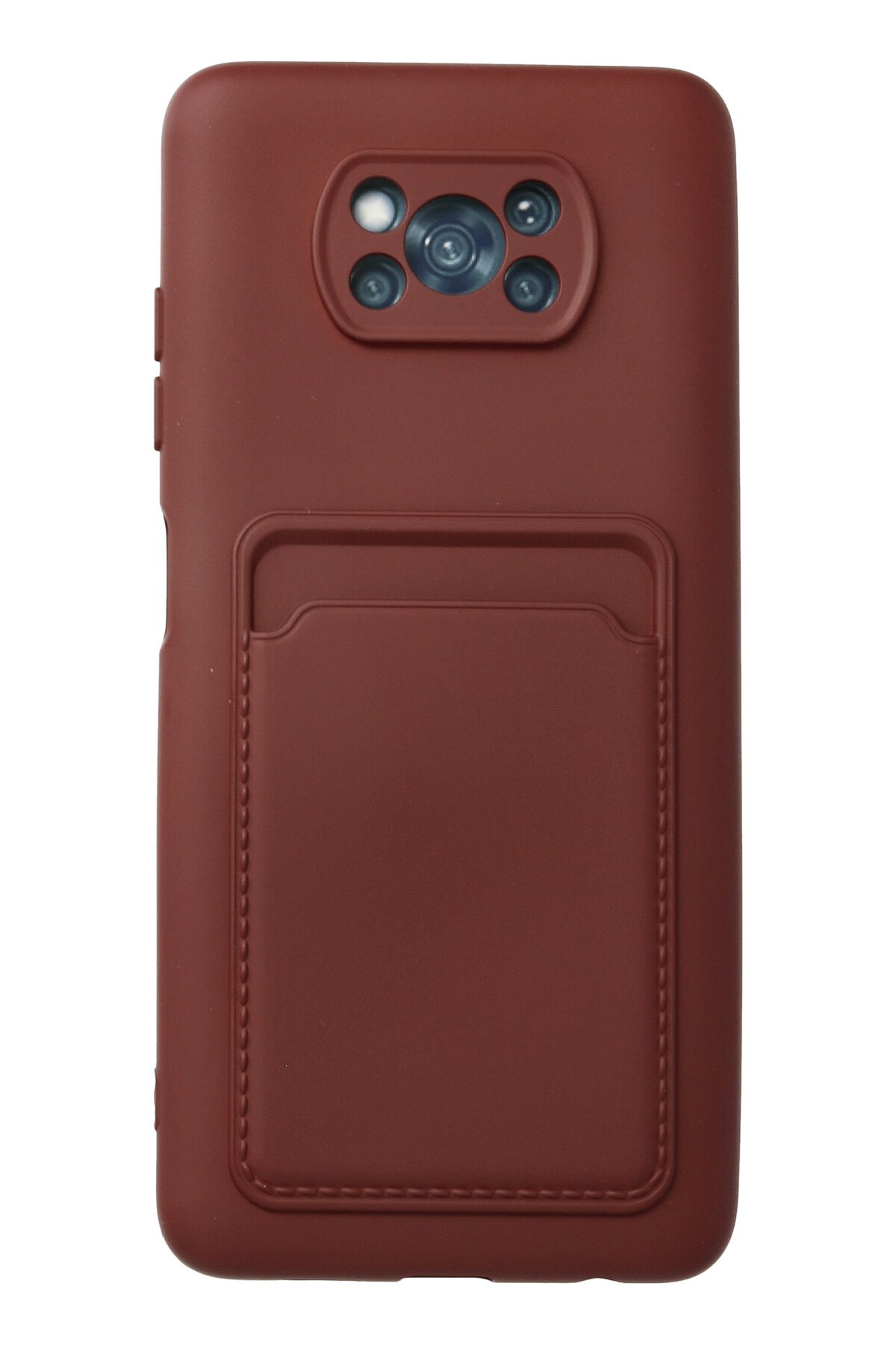 Newface Xiaomi Pocophone X3 Pro Kılıf Platin Kamera Koruma Silikon - Yeşil